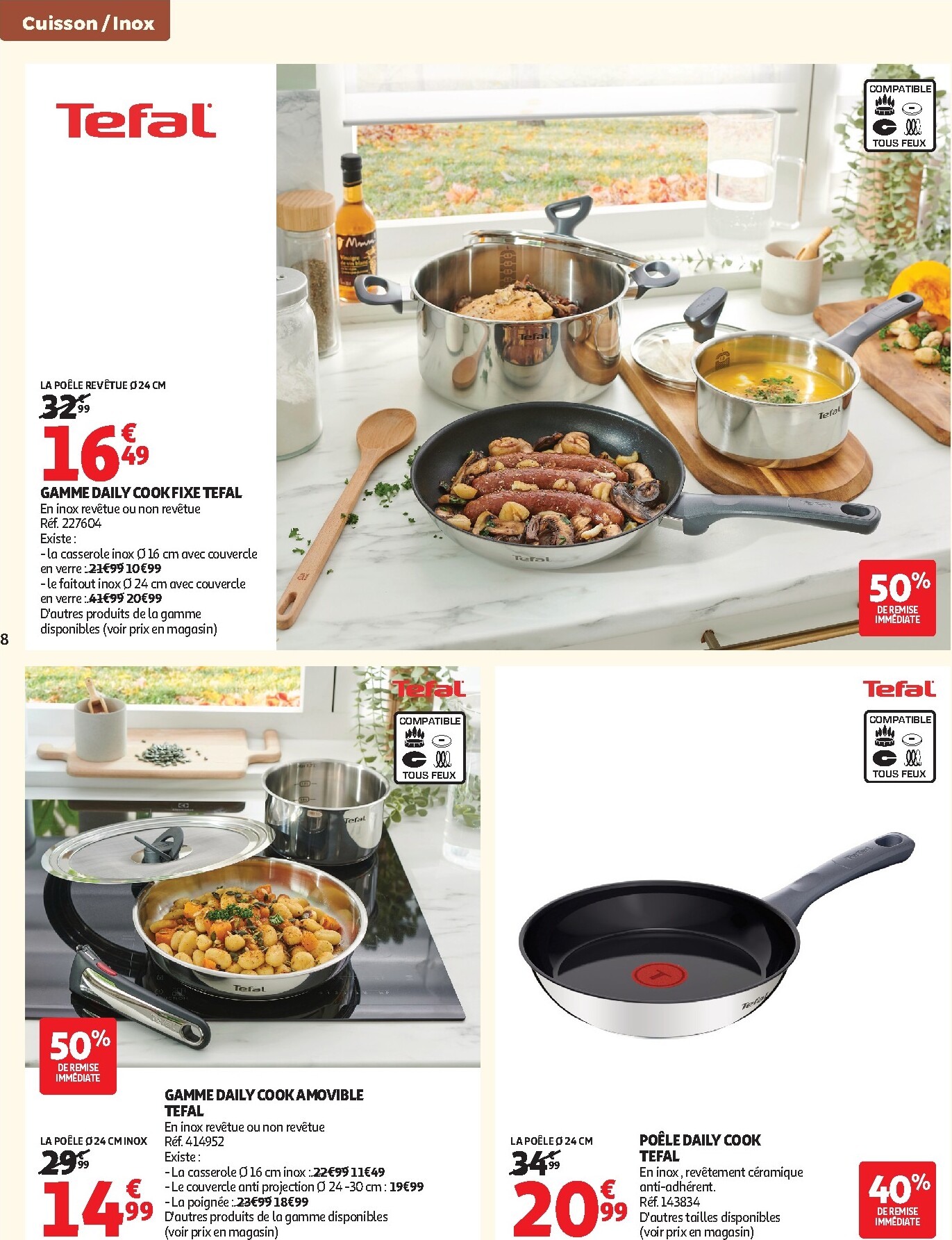 auchan - Flyer Auchan - Cuisine gourmande hypers pour la semaine prochaine du du mardi 22/09/2026 au du dimanche 04/10/2026 - page: 8
