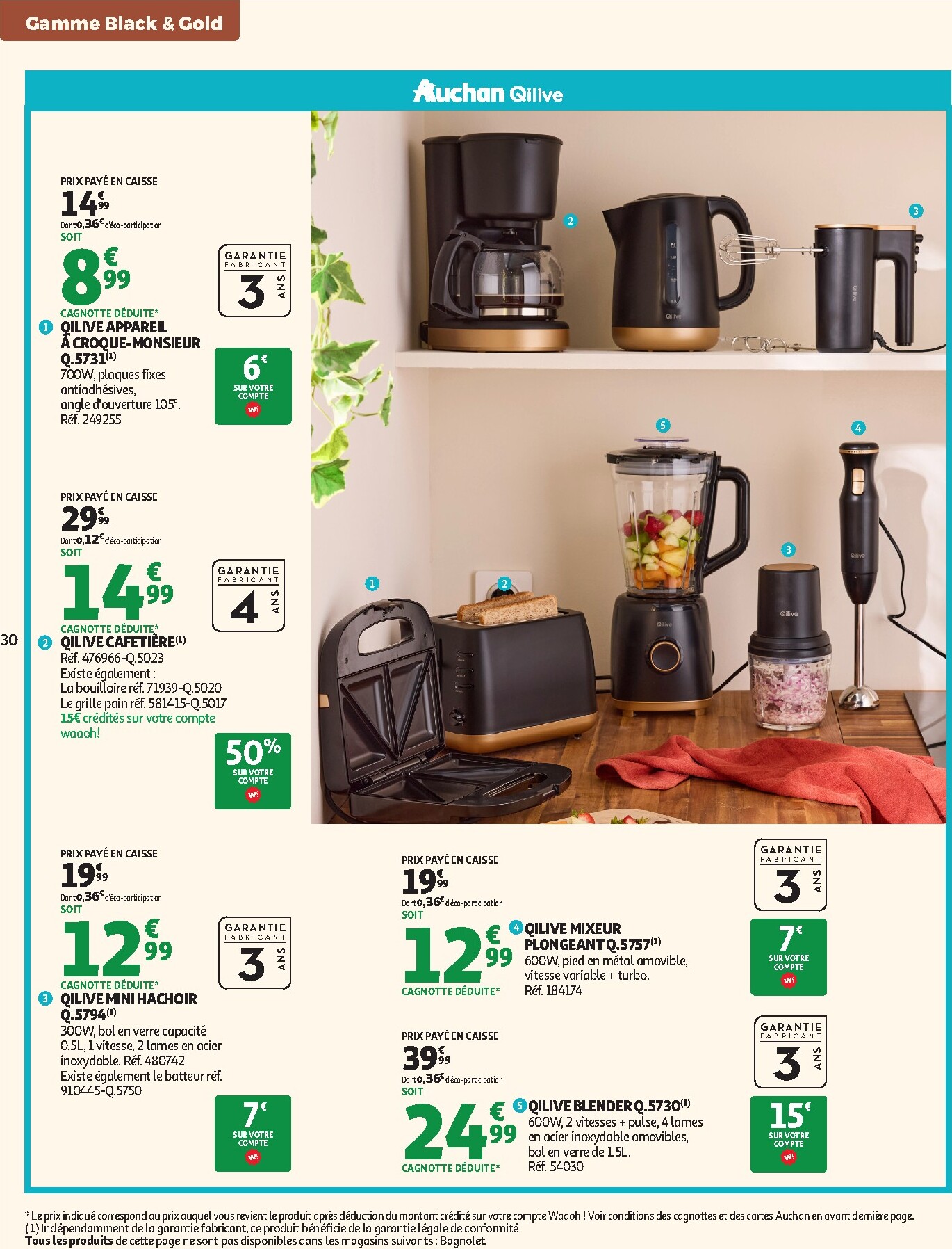 auchan - Flyer Auchan - Cuisine gourmande hypers pour la semaine prochaine du du mardi 22/09/2026 au du dimanche 04/10/2026 - page: 30