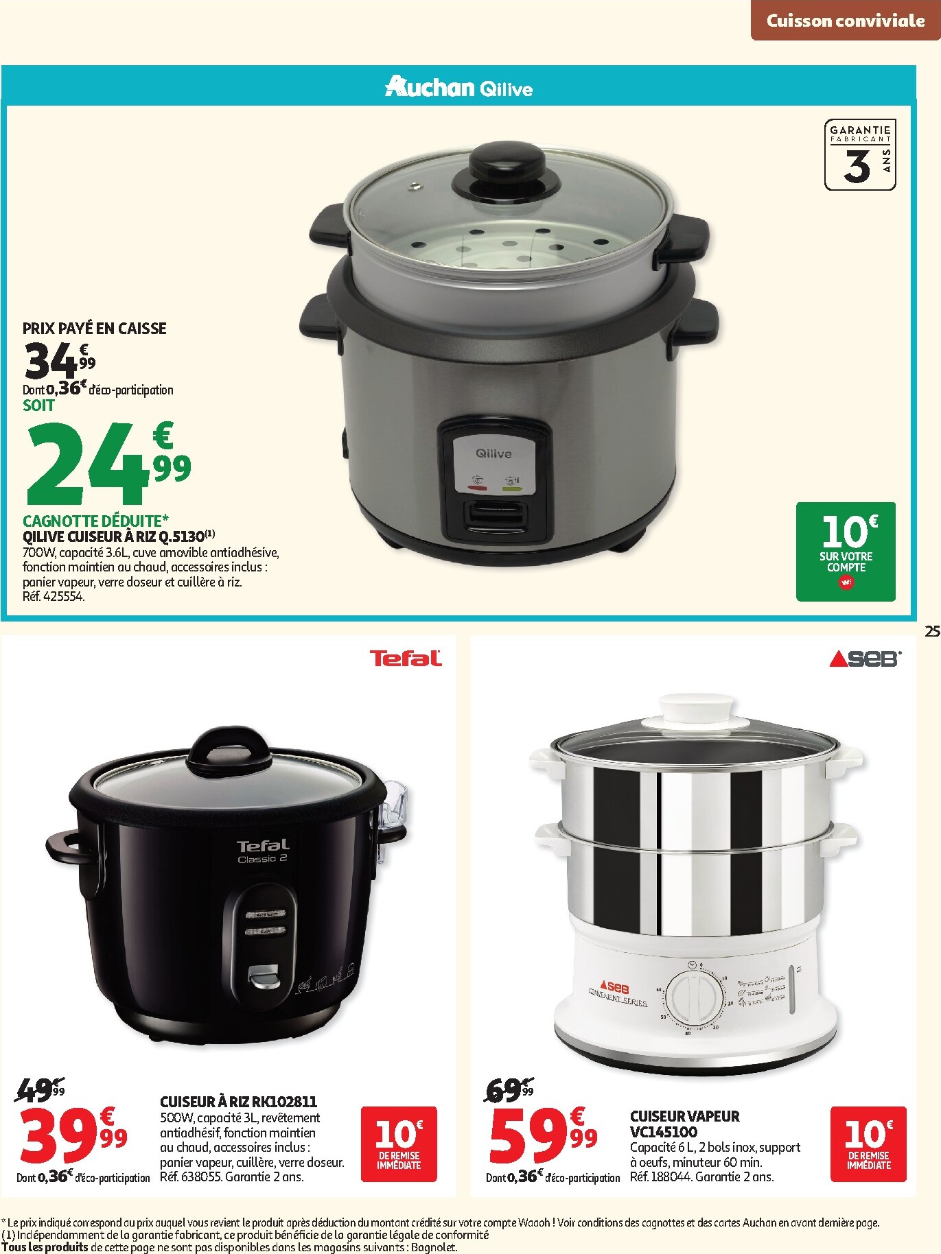 auchan - Flyer Auchan - Cuisine gourmande hypers pour la semaine prochaine du du mardi 22/09/2026 au du dimanche 04/10/2026 - page: 25