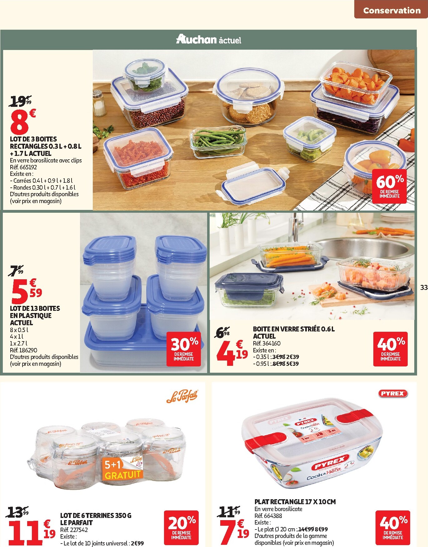 auchan - Flyer Auchan - Cuisine gourmande hypers pour la semaine prochaine du du mardi 22/09/2026 au du dimanche 04/10/2026 - page: 33
