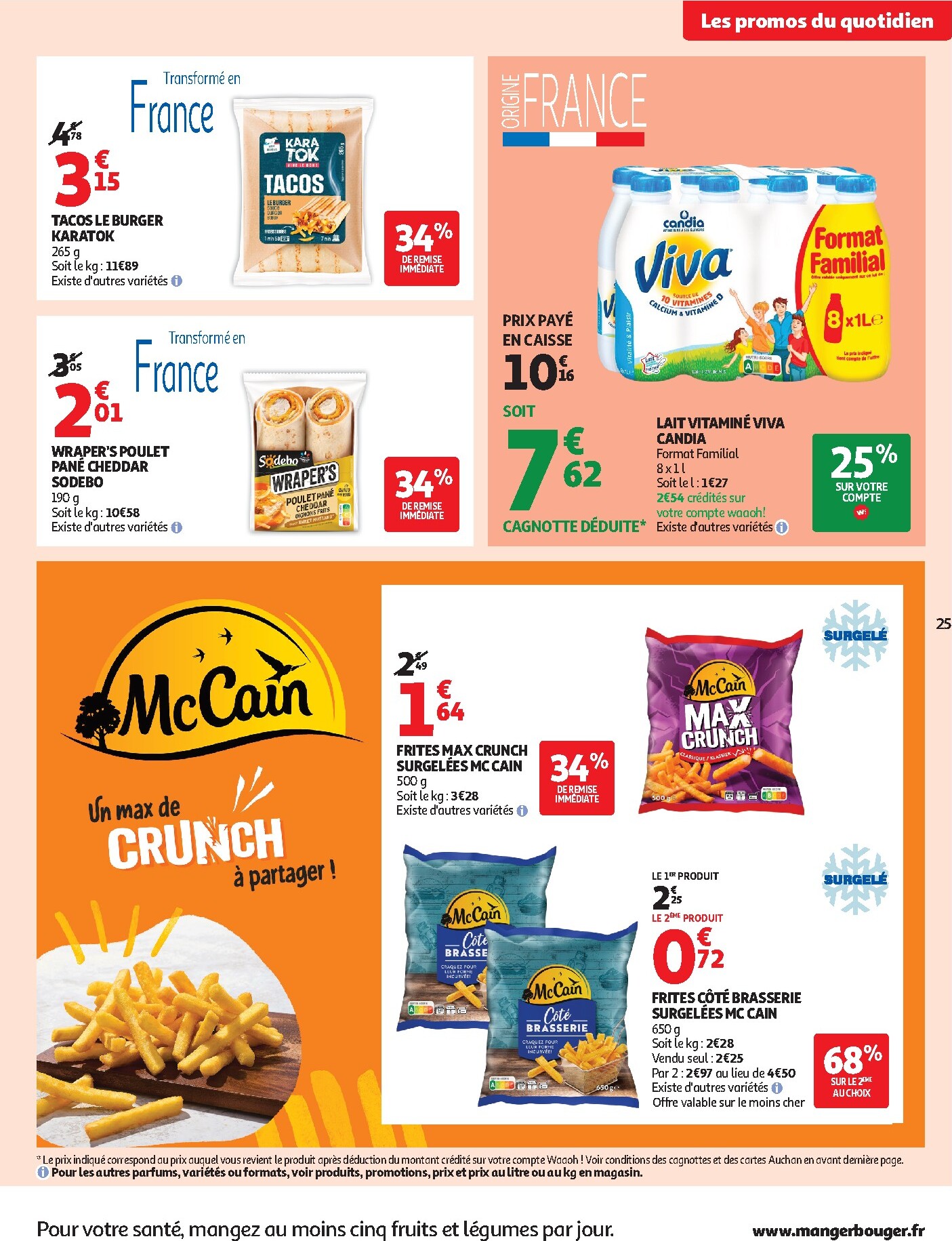 auchan - Flyer Auchan - Café, automne hypers pour la semaine prochaine du du mardi 06/10/2026 au du dimanche 18/10/2026 - page: 25