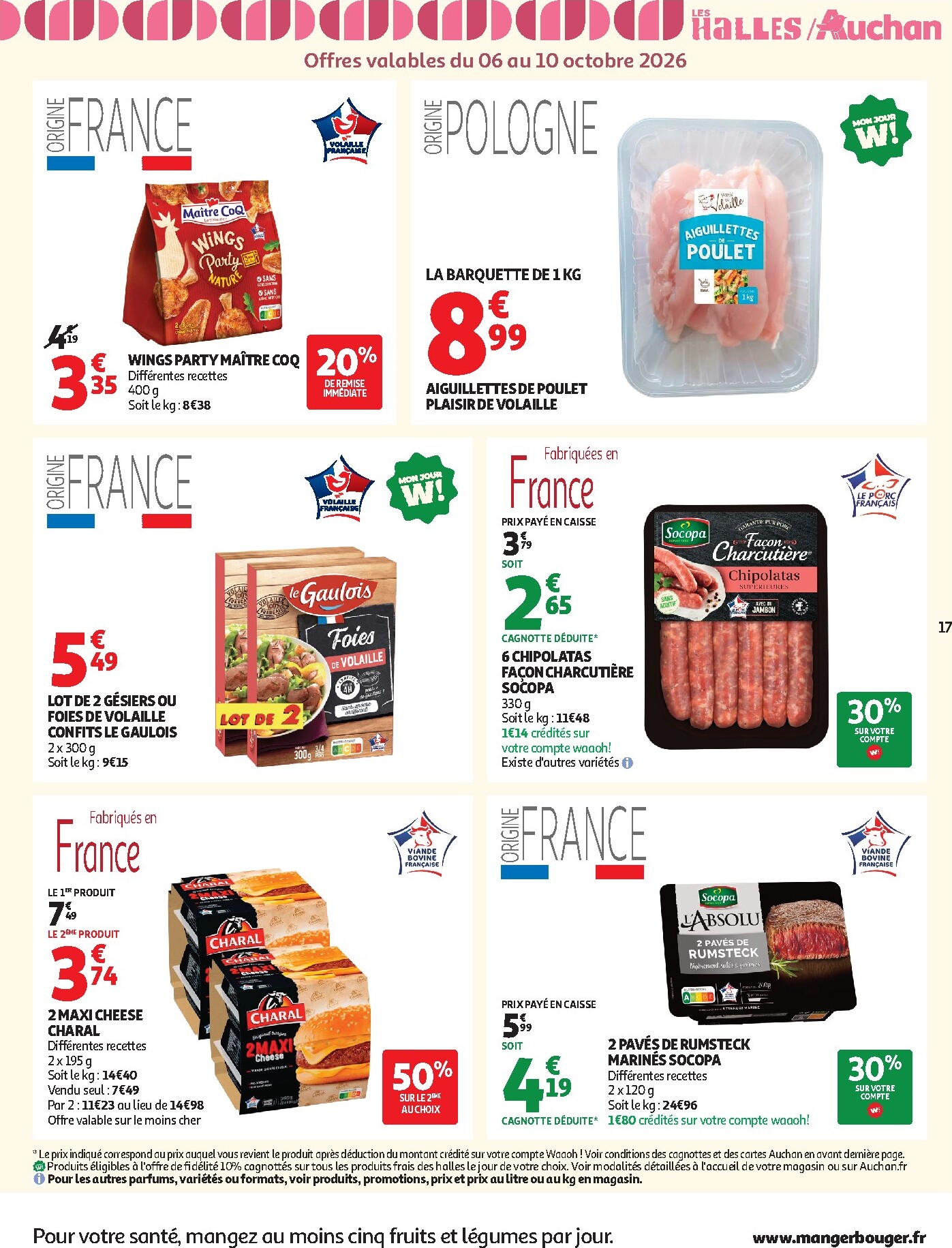 auchan - Flyer Auchan - Café, automne hypers pour la semaine prochaine du du mardi 06/10/2026 au du dimanche 18/10/2026 - page: 17