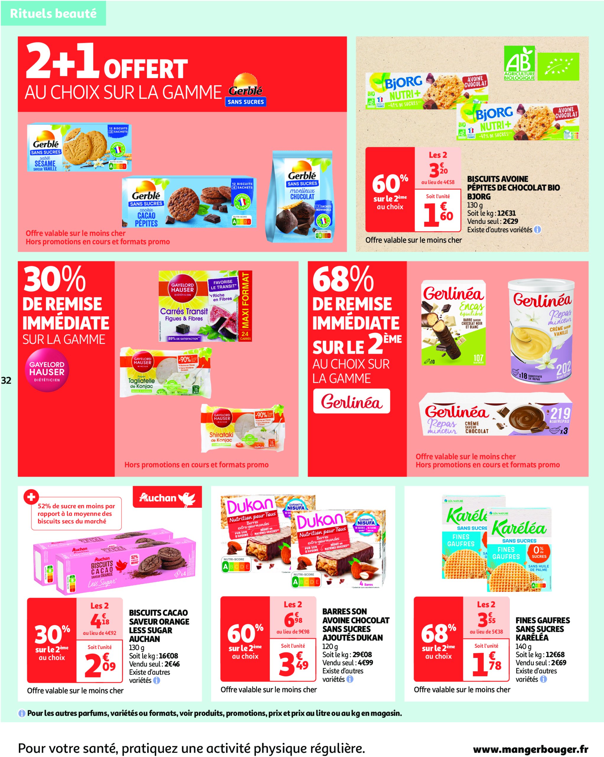 auchan - Catalogue Auchan - Remises en beauté valable dès 23/04 - 04/05 - page: 32