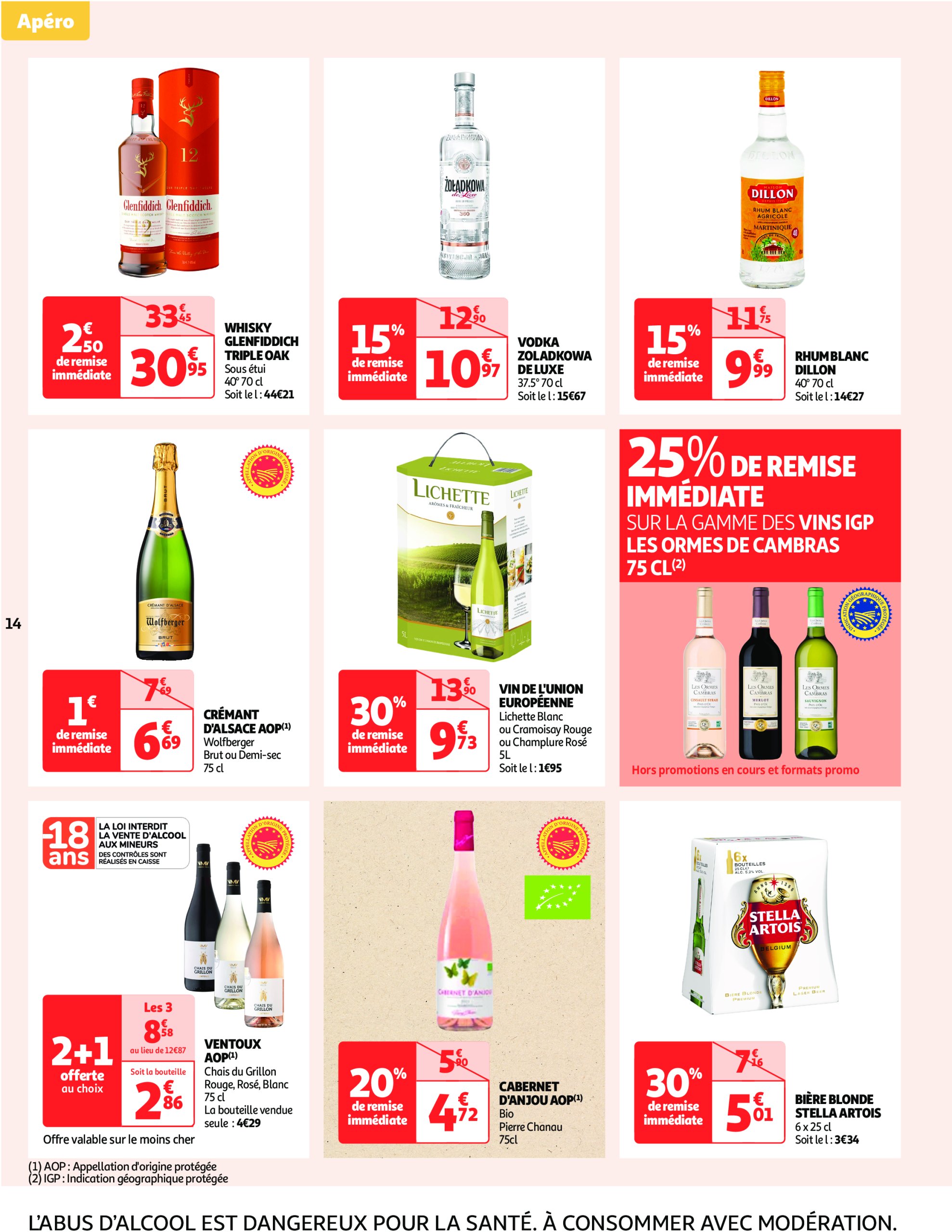 auchan - Catalogue Auchan Supermarché - Le frais, le bon, moins cher valable du 10/06 au 14/06 - page: 14