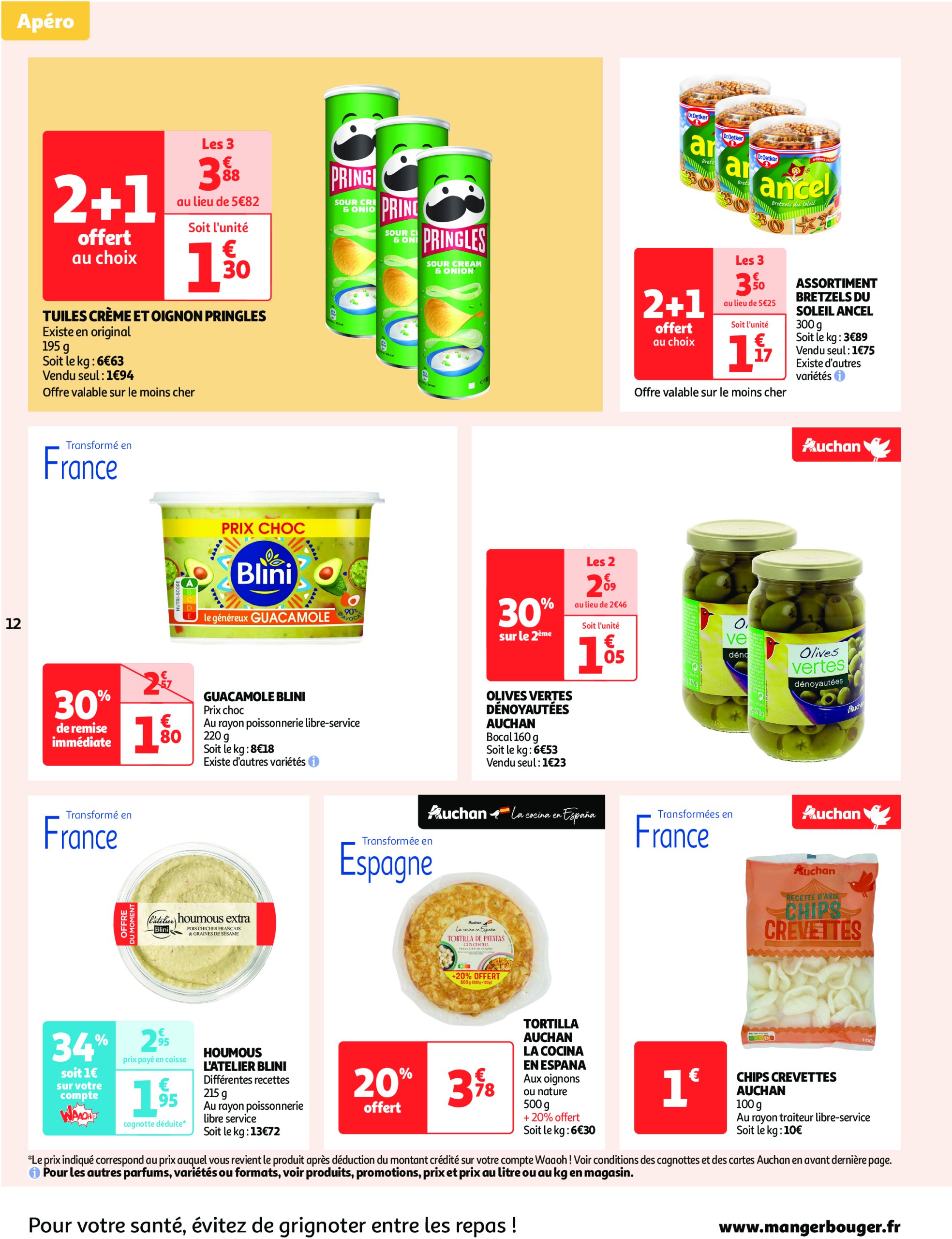 auchan - Catalogue Auchan Supermarché - Le frais, le bon, moins cher valable du 10/06 au 14/06 - page: 12