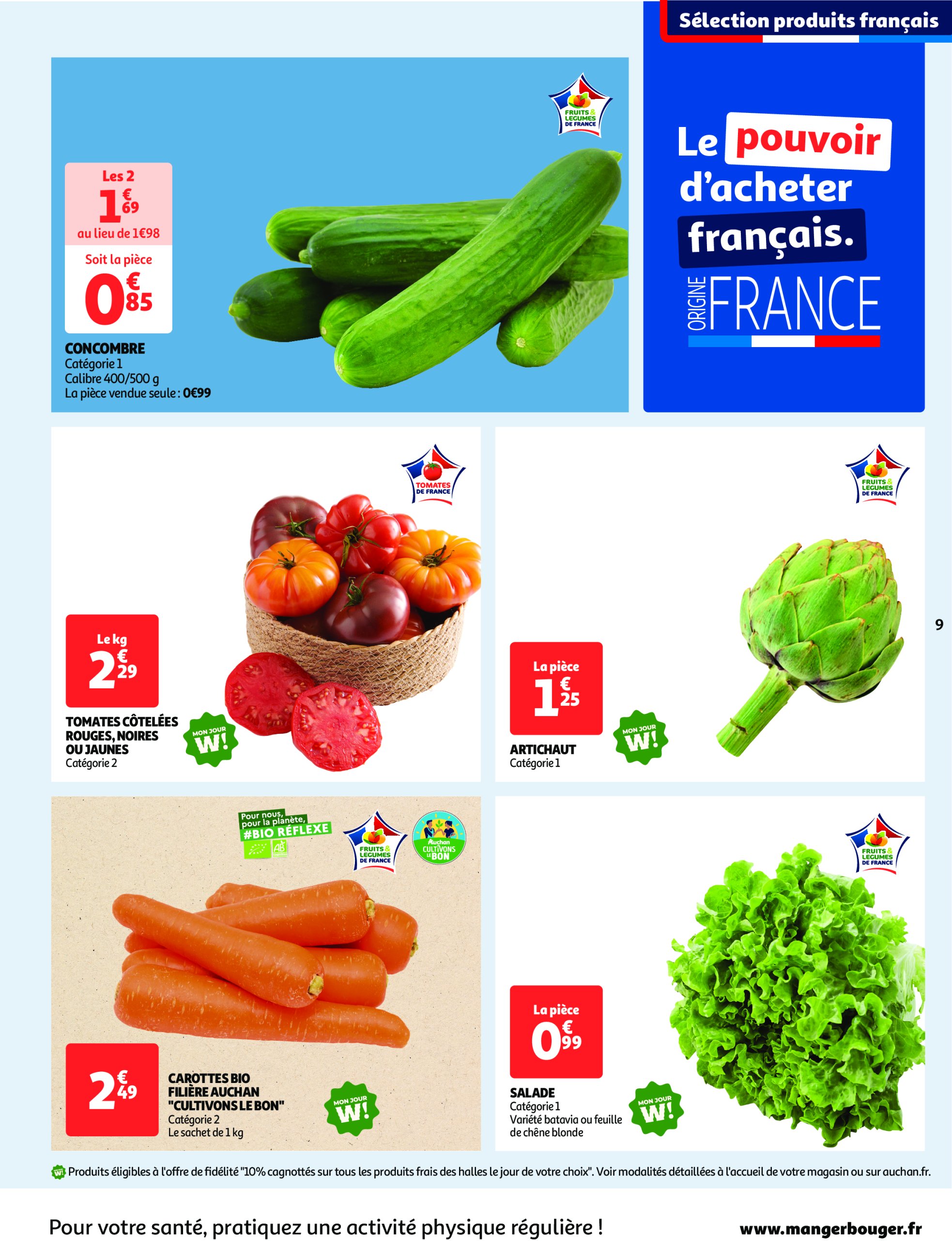 auchan - Catalogue Auchan Supermarché - Le frais, le bon, moins cher valable du 10/06 au 14/06 - page: 9