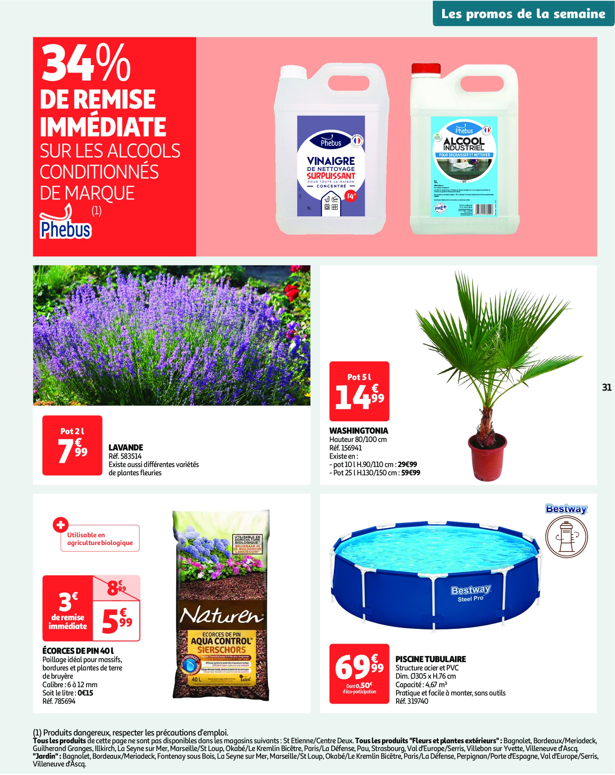 auchan - Catalogue Auchan - L'apéro, ça n'a pas de prix. Ou un tout petit. valable du 10/06 au 22/06 - page: 31