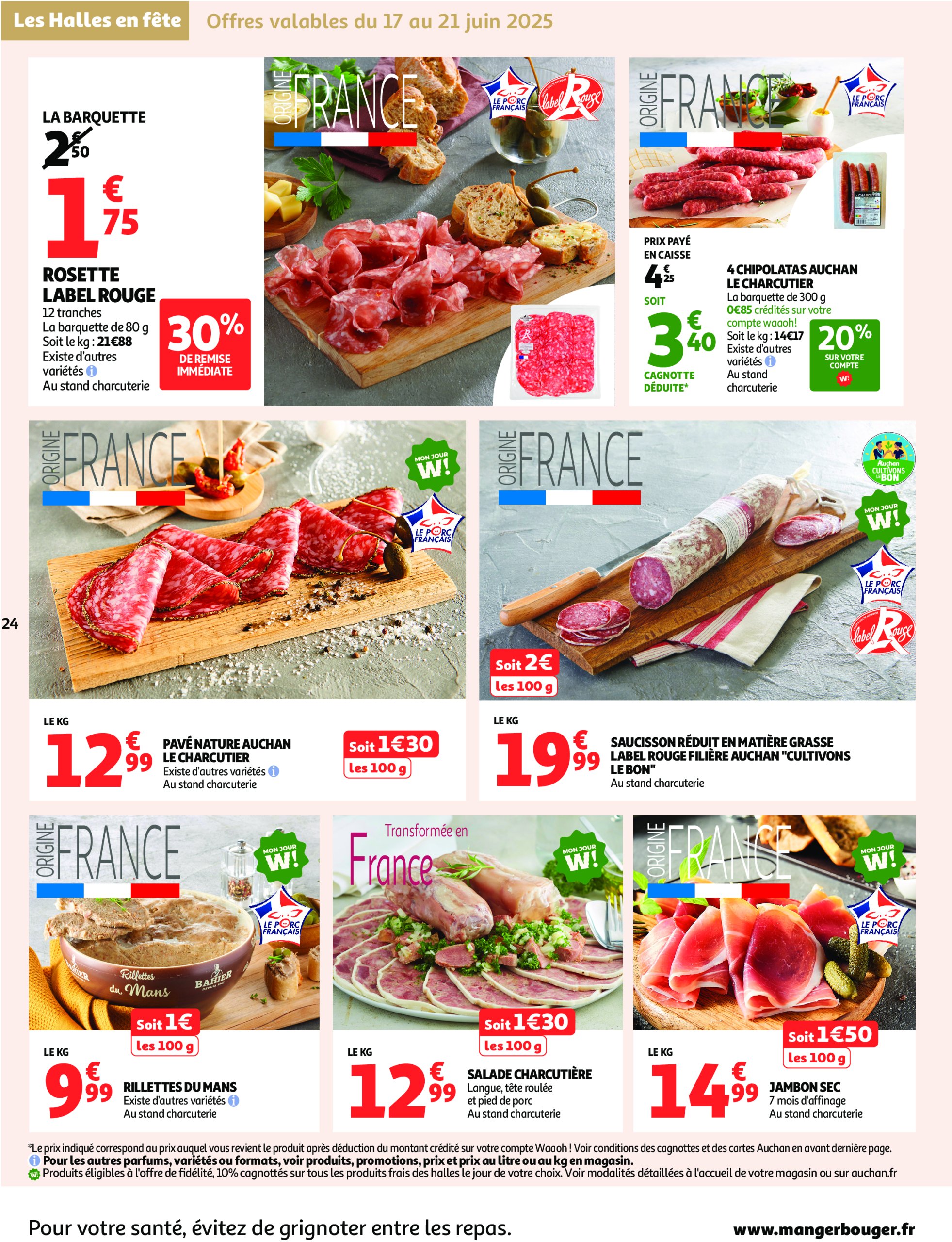 auchan - Catalogue Auchan - Remises en beauté valable du 17/06 au 29/06 - page: 24 auchan - Catalogue Auchan - Remises en beauté valable du 17/06 au 29/06 - page: 24