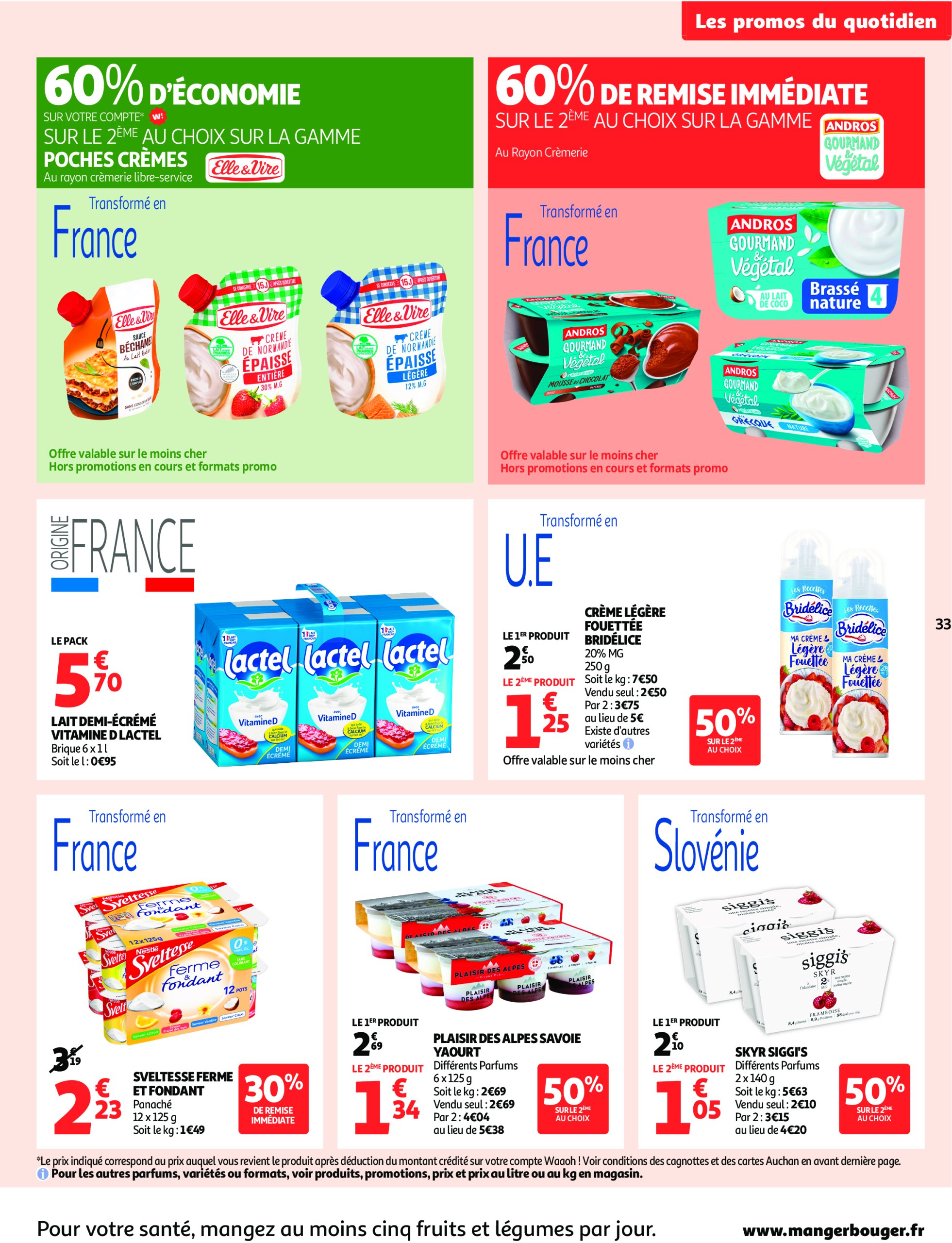 auchan - Catalogue Auchan - Remises en beauté valable du 17/06 au 29/06 - page: 33 auchan - Catalogue Auchan - Remises en beauté valable du 17/06 au 29/06 - page: 33