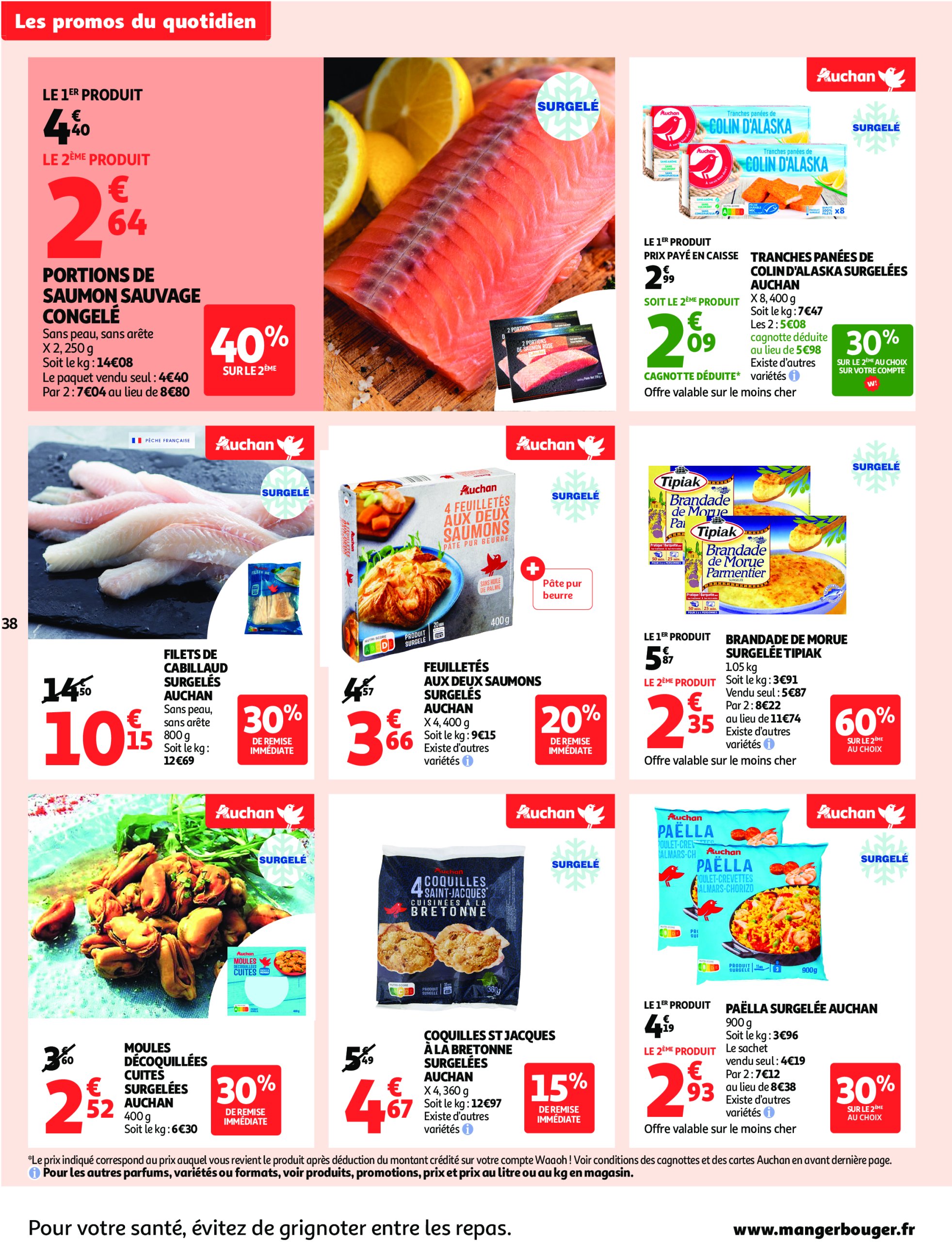auchan - Catalogue Auchan - Remises en beauté valable du 17/06 au 29/06 - page: 38 auchan - Catalogue Auchan - Remises en beauté valable du 17/06 au 29/06 - page: 38