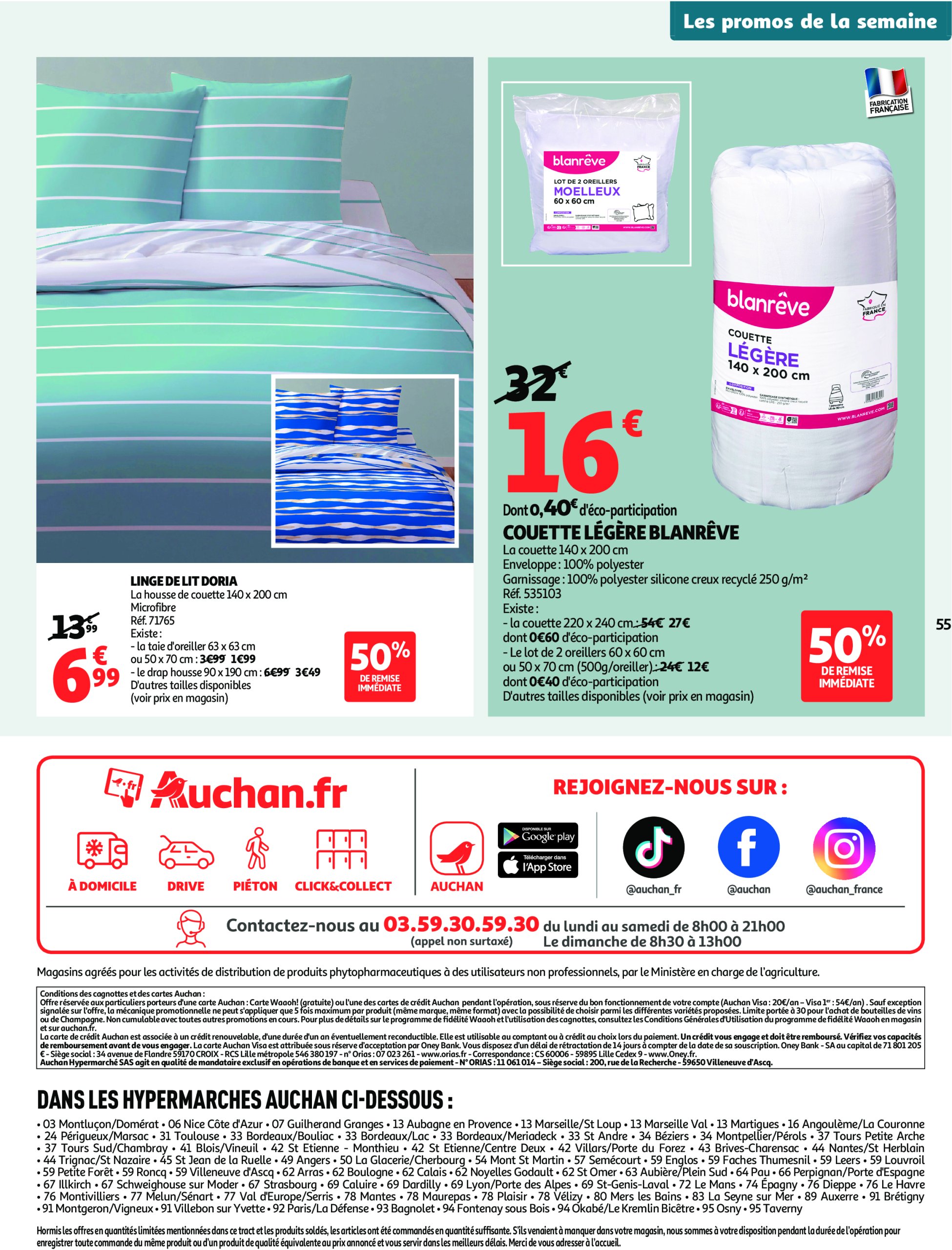 auchan - Catalogue Auchan - Remises en beauté valable du 17/06 au 29/06 - page: 55 auchan - Catalogue Auchan - Remises en beauté valable du 17/06 au 29/06 - page: 55