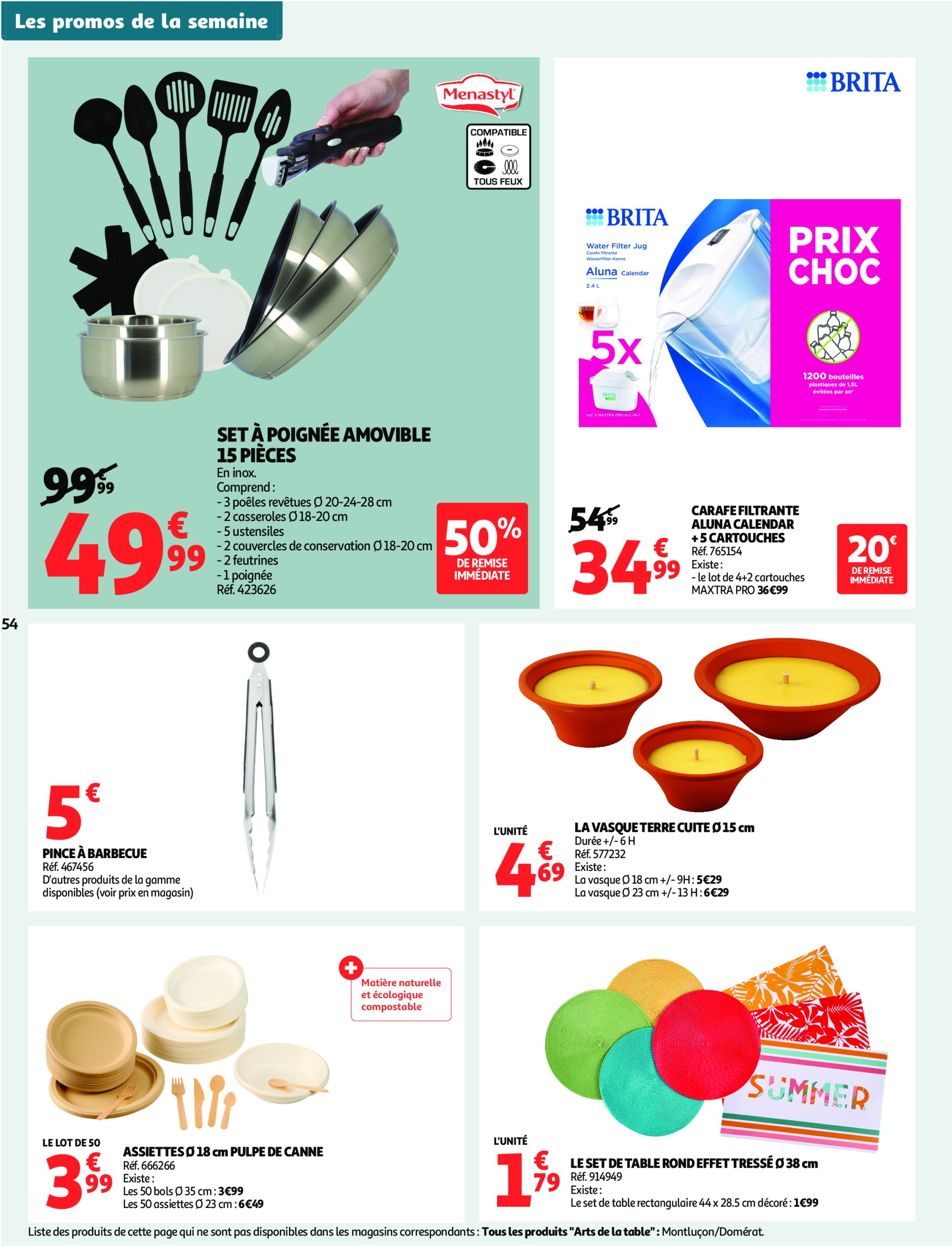 auchan - Catalogue Auchan - Remises en beauté valable du 17/06 au 29/06 - page: 54 auchan - Catalogue Auchan - Remises en beauté valable du 17/06 au 29/06 - page: 54