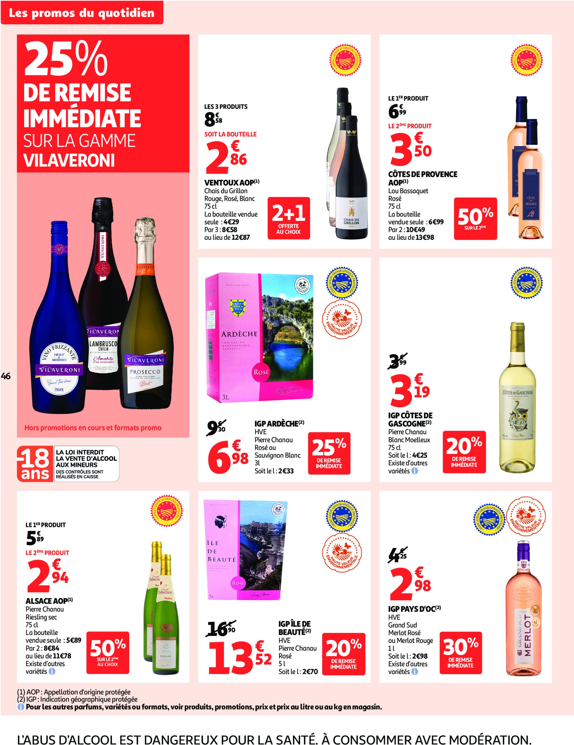 auchan - Catalogue Auchan - Remises en beauté valable du 17/06 au 29/06 - page: 46 auchan - Catalogue Auchan - Remises en beauté valable du 17/06 au 29/06 - page: 46