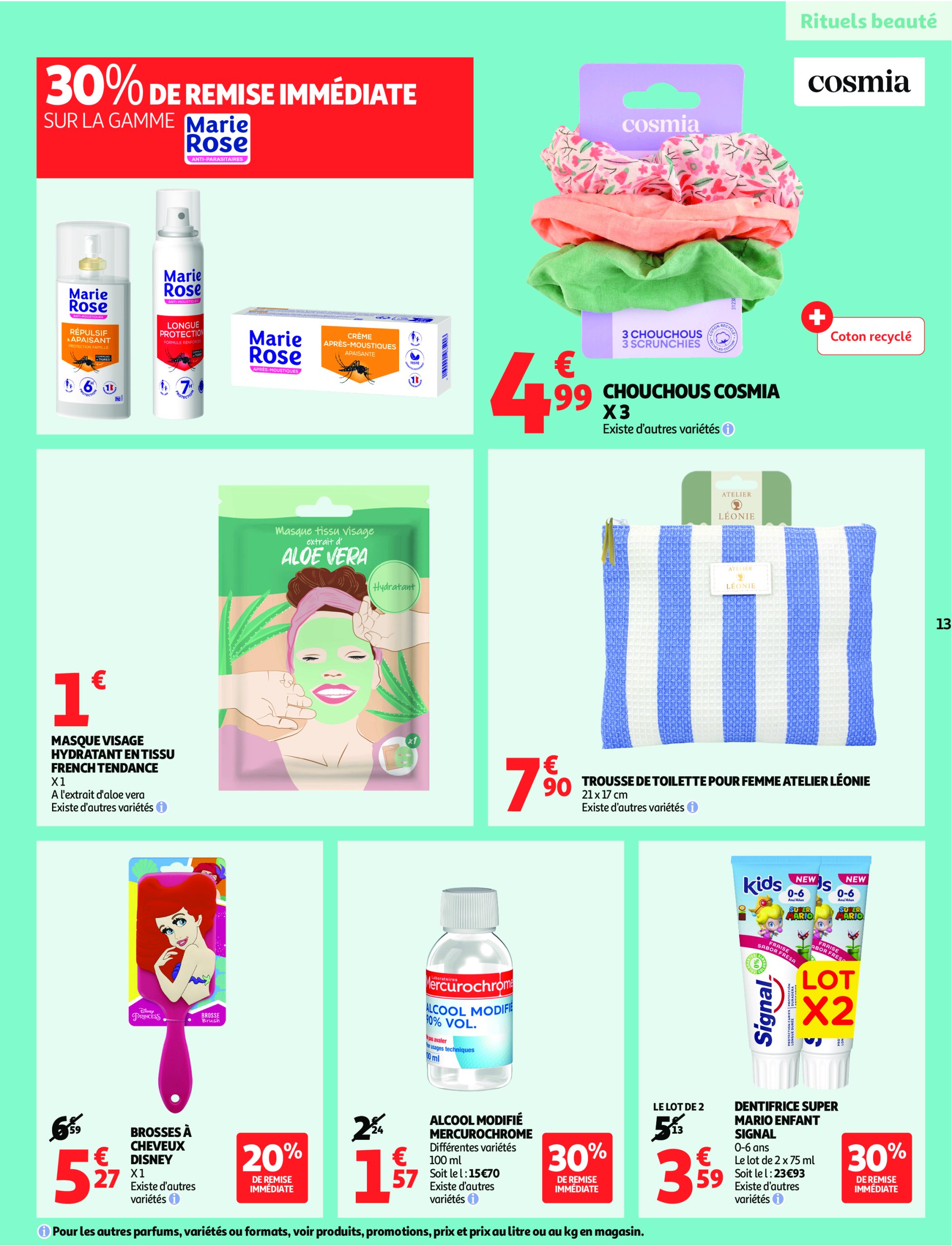 auchan - Catalogue Auchan - Remises en beauté valable du 17/06 au 29/06 - page: 13 auchan - Catalogue Auchan - Remises en beauté valable du 17/06 au 29/06 - page: 13