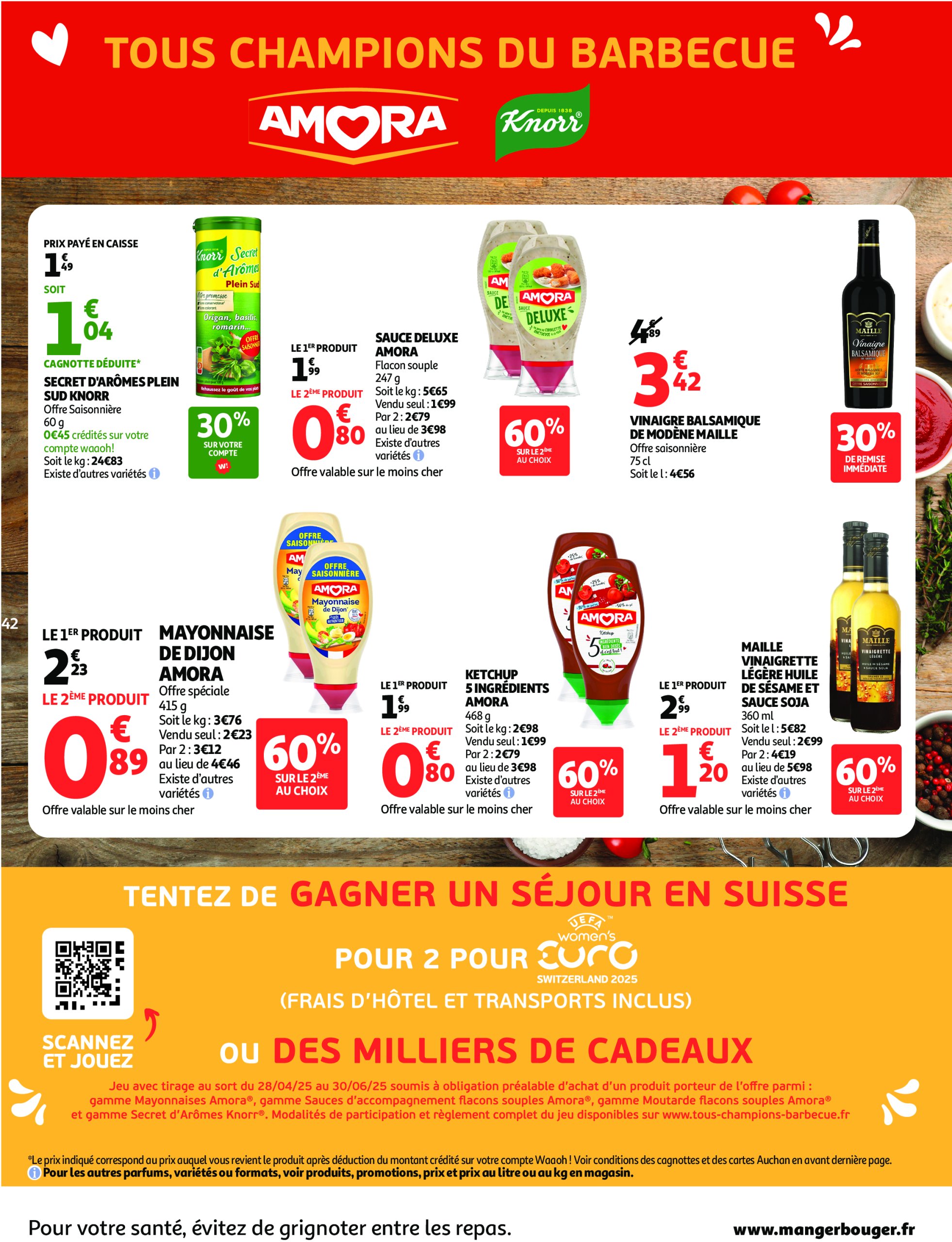 auchan - Catalogue Auchan - Remises en beauté valable du 17/06 au 29/06 - page: 42 auchan - Catalogue Auchan - Remises en beauté valable du 17/06 au 29/06 - page: 42