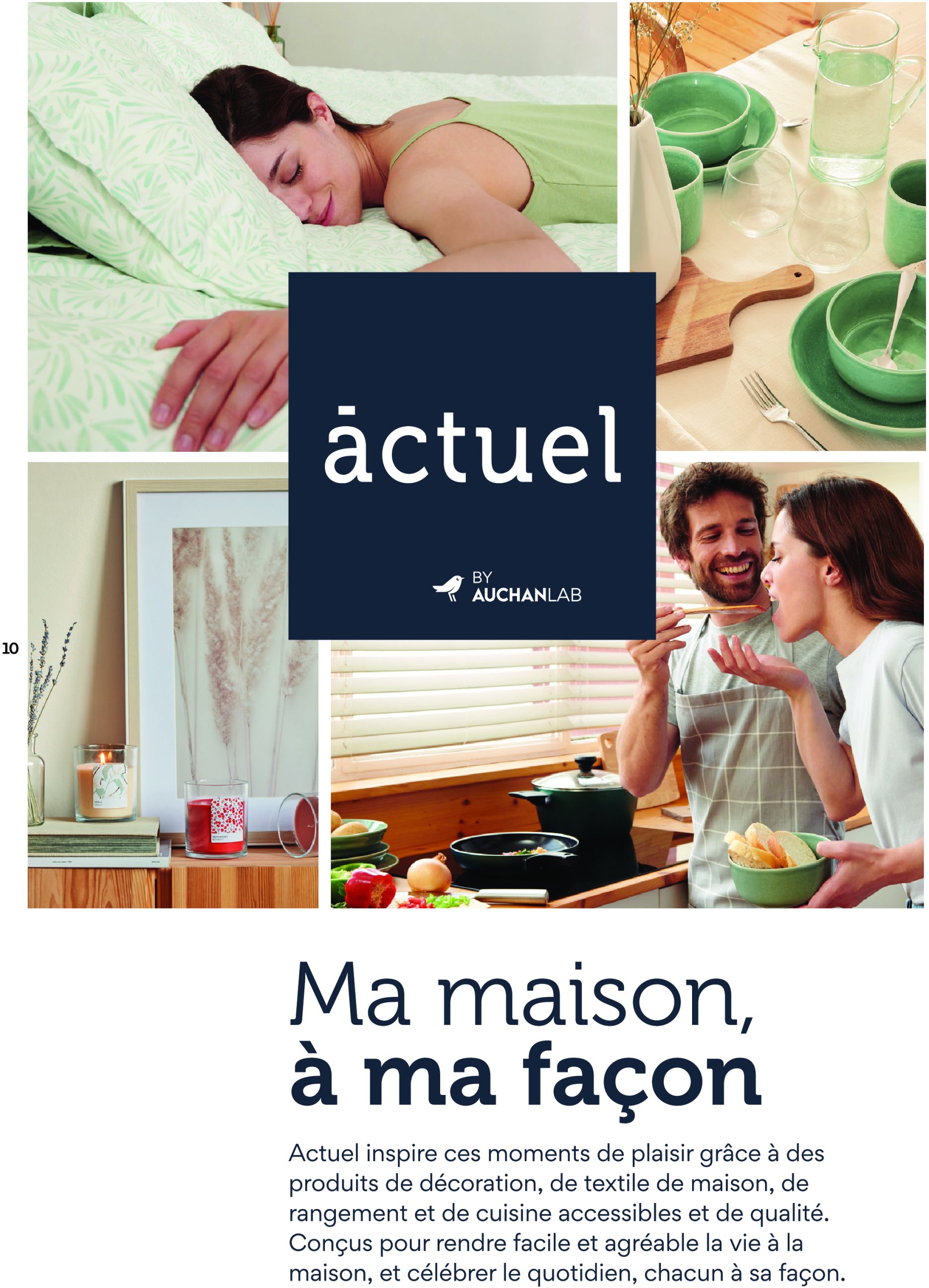auchan - Catalogue Auchan - Changez de déco à prix minimaliste valable du 20/05 au 29/06 - page: 10