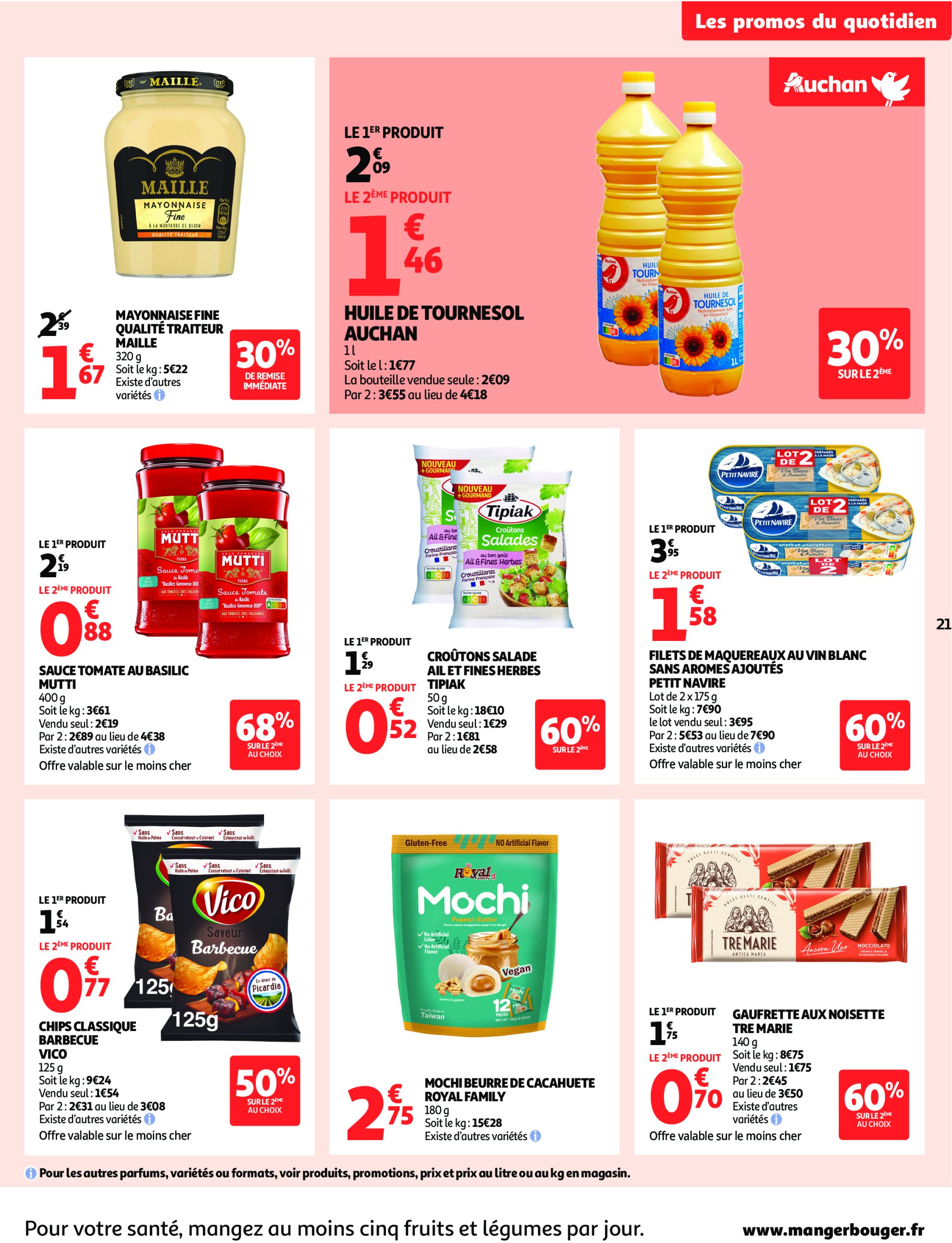 auchan - Catalogue Auchan - C'est bon de rentrer moins cher valable du 01/07 au 13/07 - page: 21 auchan - Catalogue Auchan - C'est bon de rentrer moins cher valable du 01/07 au 13/07 - page: 21