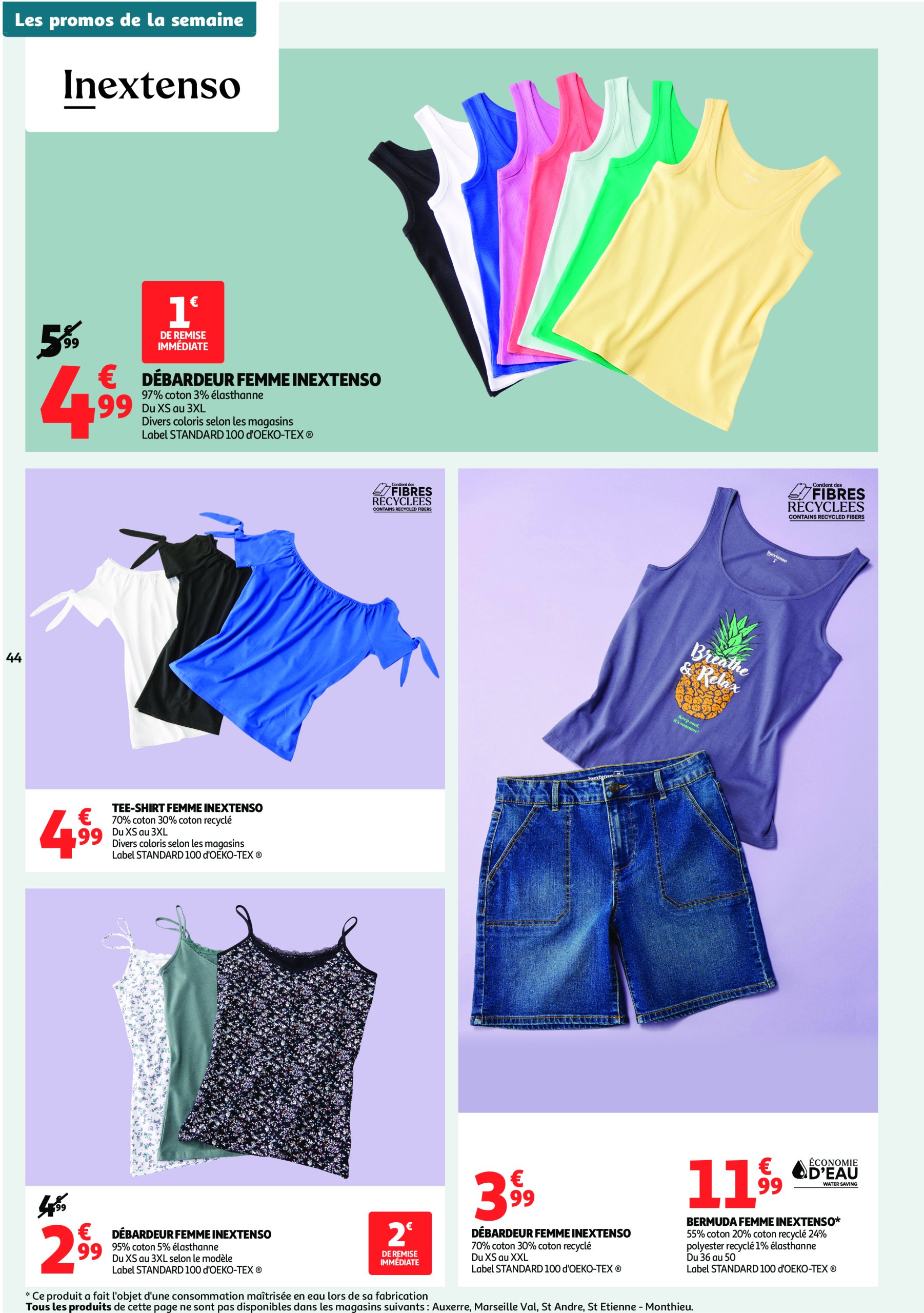 auchan - Catalogue Auchan - C'est parti pour une année moins chère valable du 16/07 au 27/07 - page: 44 auchan - Catalogue Auchan - C'est parti pour une année moins chère valable du 16/07 au 27/07 - page: 44