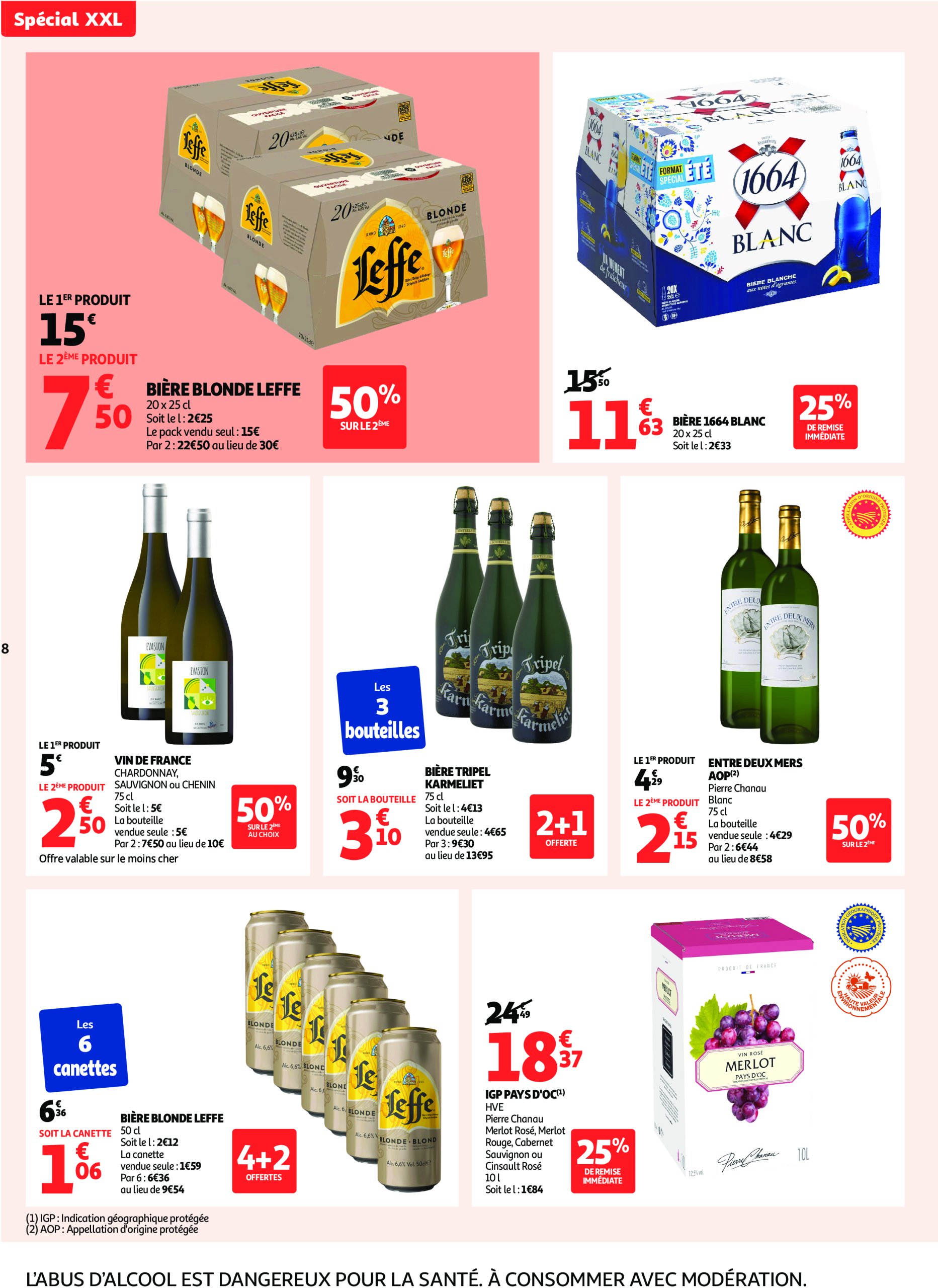auchan - Catalogue Auchan - En gros, vous êtes toujours gagnant valable du 22/07 au 03/08 - page: 8