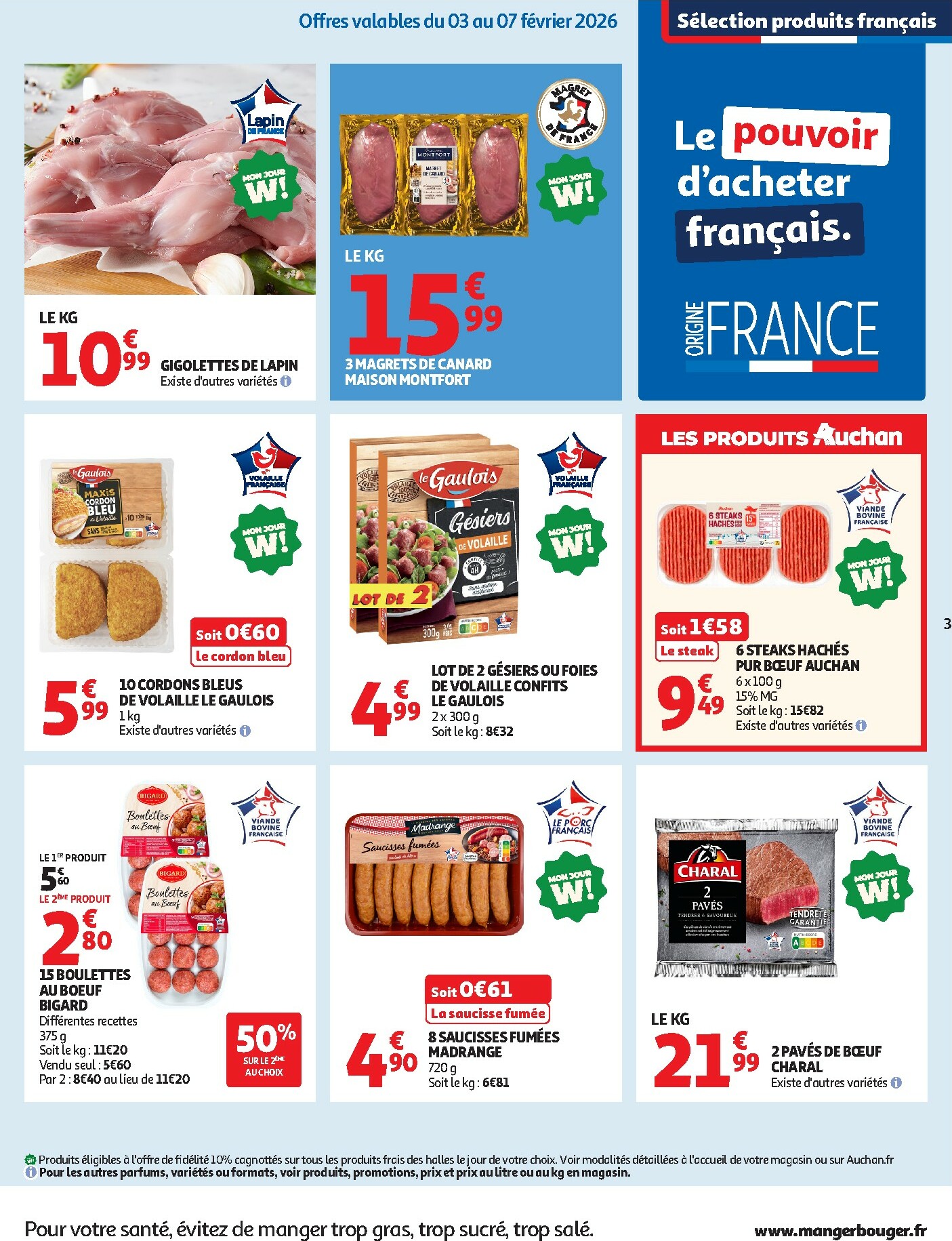 auchan - Catalogue Auchan - Offres du moment hypers valable du 03/02/2026 au 15/02/2026 - page: 3