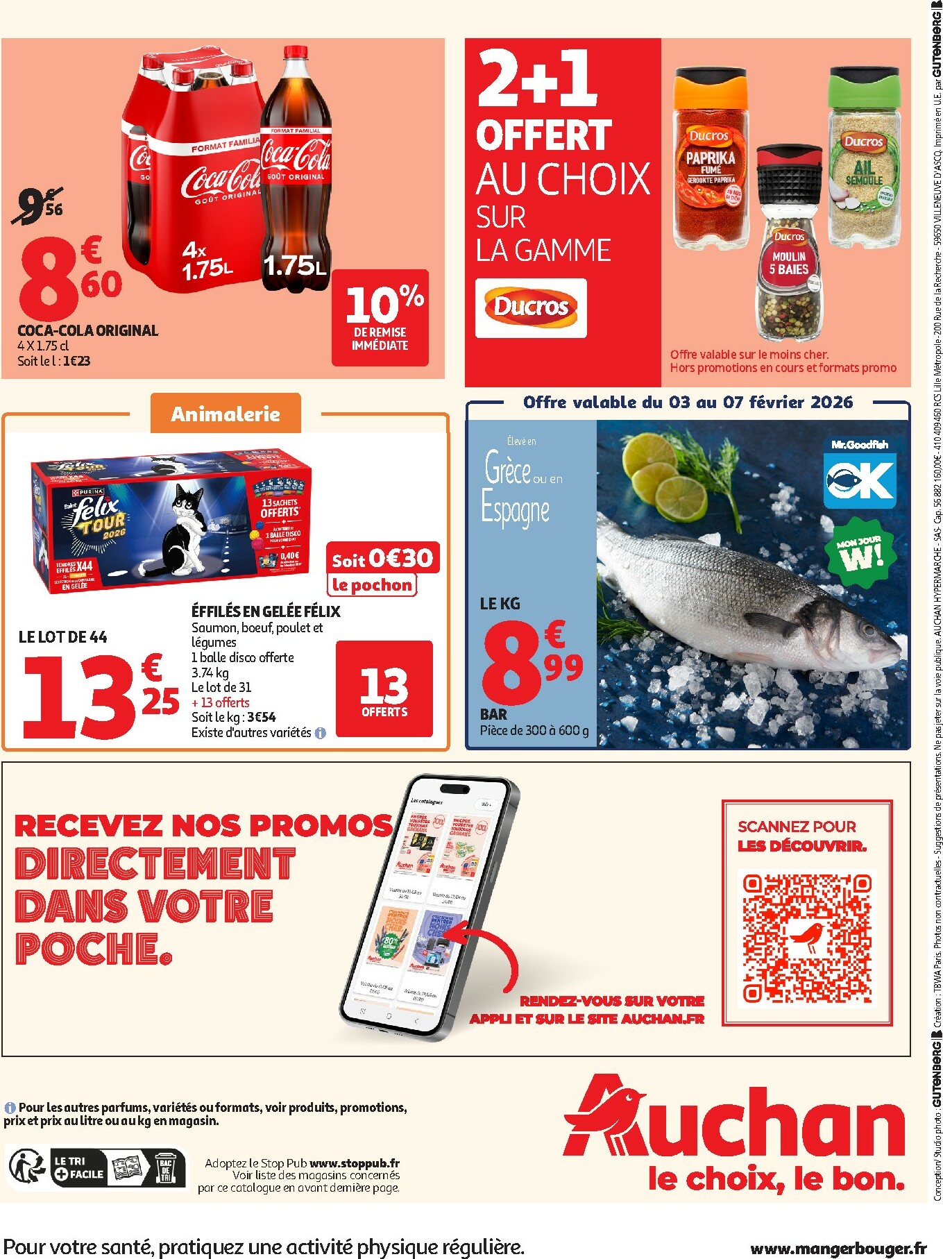 auchan - Catalogue Auchan - Offres du moment hypers valable du 03/02/2026 au 15/02/2026 - page: 42