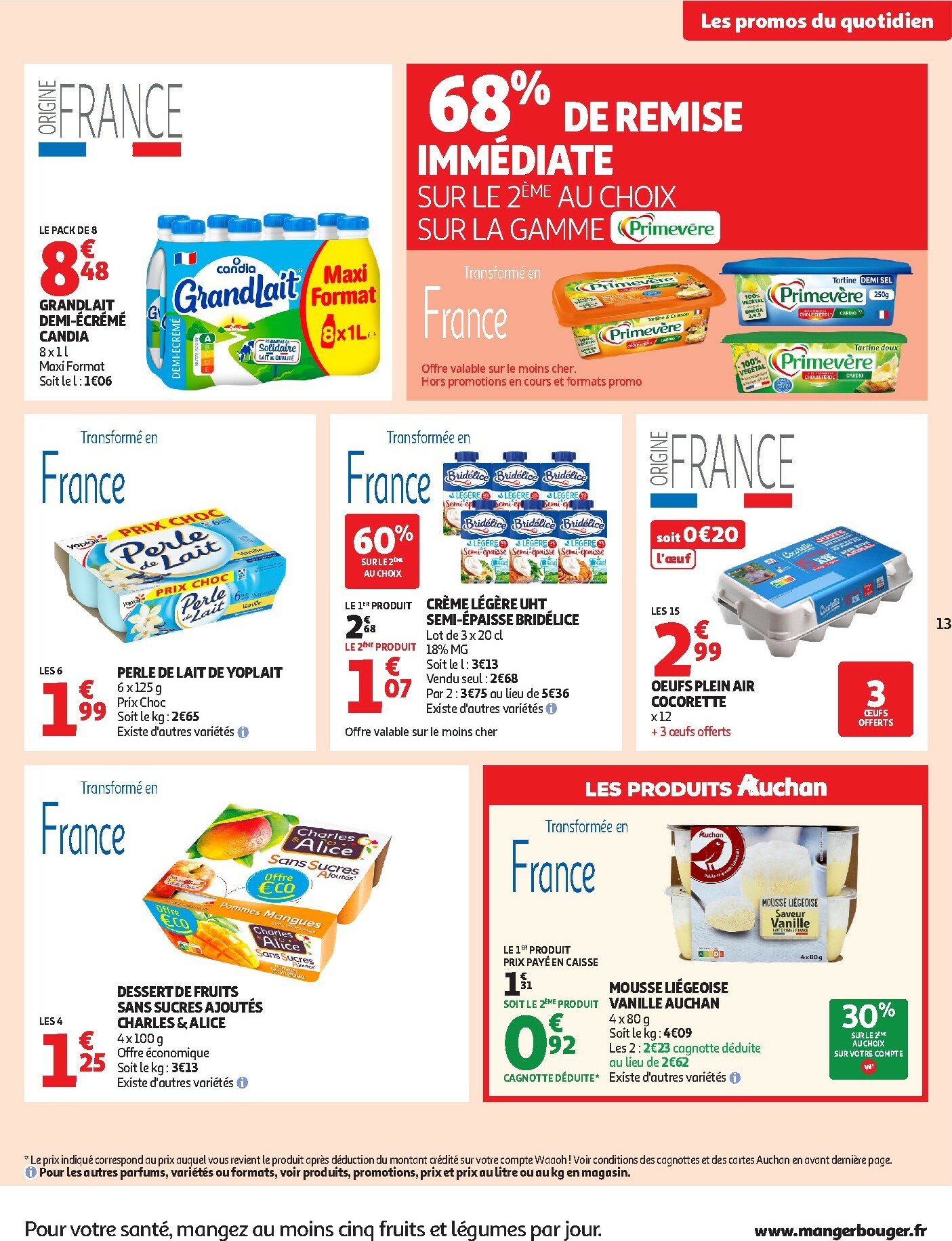auchan - Catalogue Auchan - Offres du moment hypers valable du 03/02/2026 au 15/02/2026 - page: 13