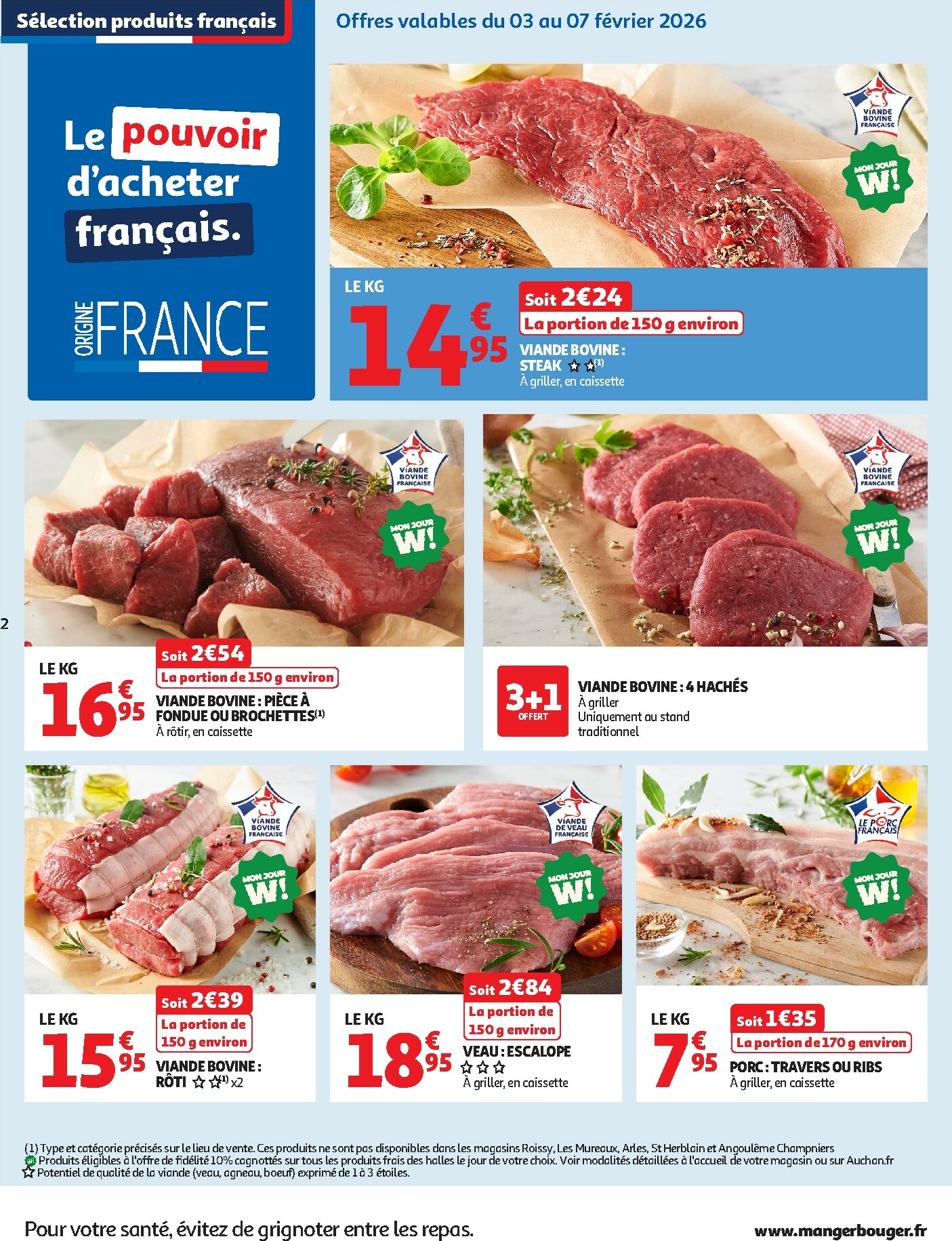 auchan - Catalogue Auchan - Offres du moment hypers valable du 03/02/2026 au 15/02/2026 - page: 2