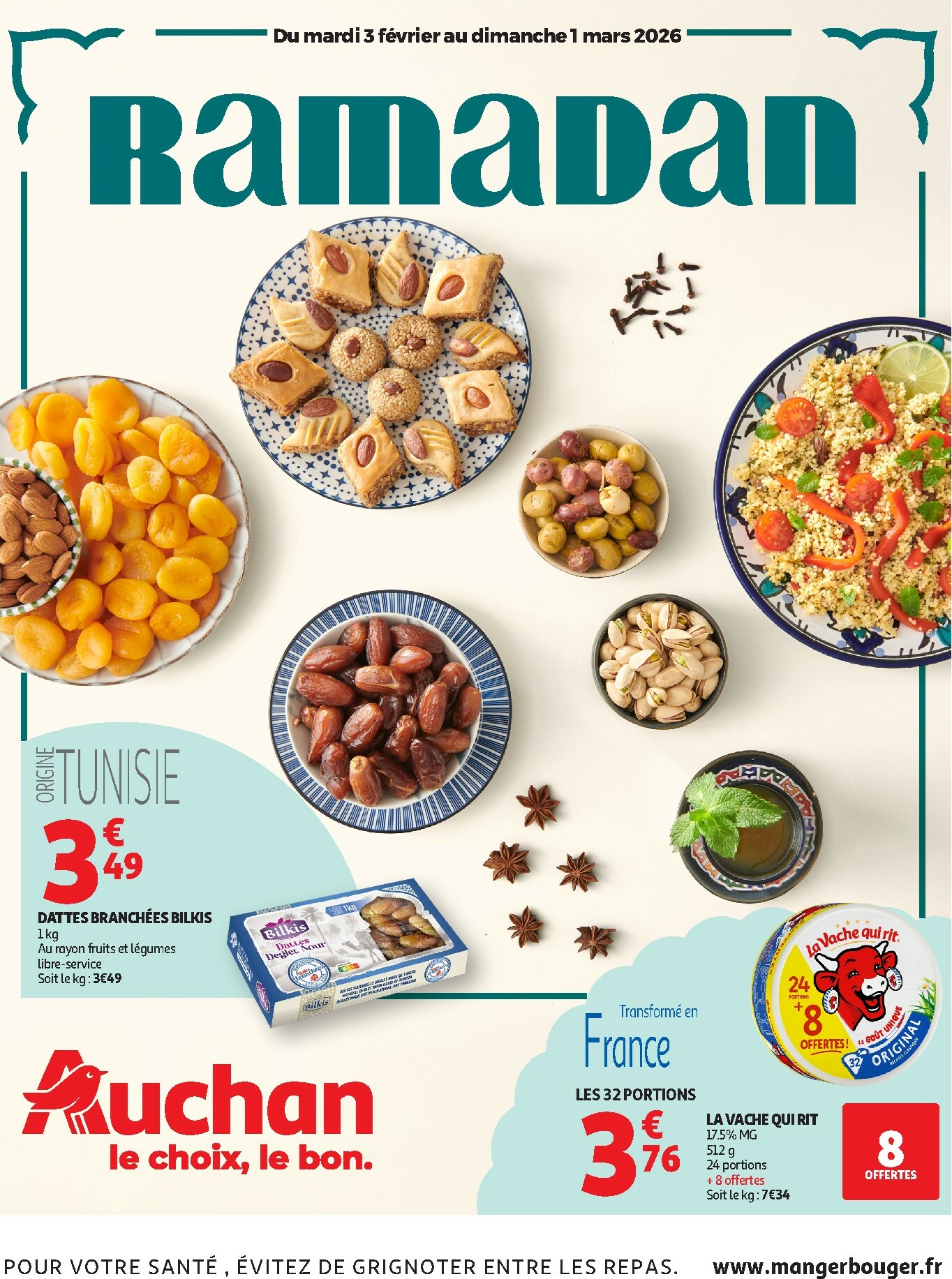 auchan - Catalogue Auchan - Promos Ramadan valable du 03/02/2026 au 01/03/2026