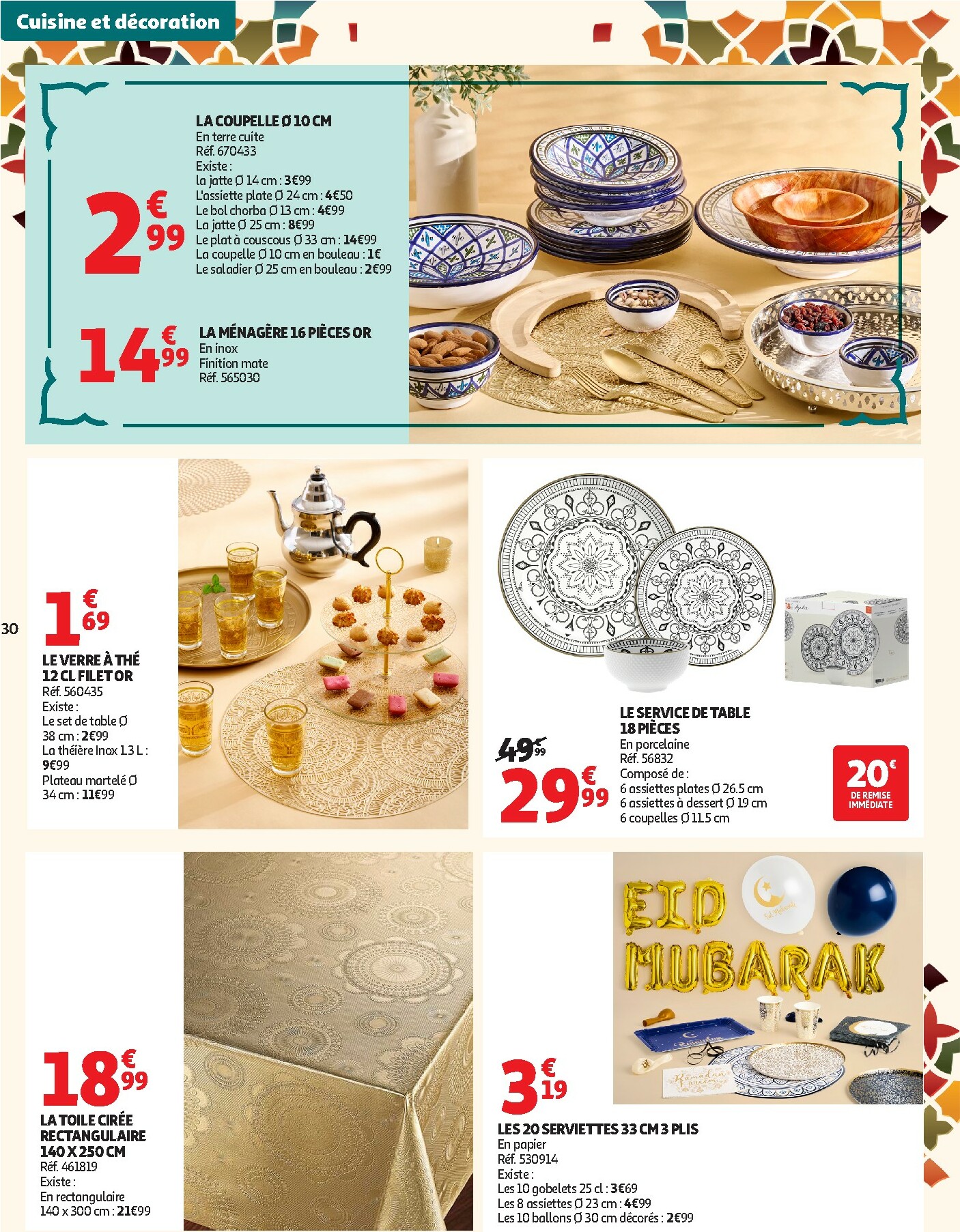 auchan - Catalogue Auchan - Promos Ramadan valable du 03/02/2026 au 01/03/2026 - page: 30