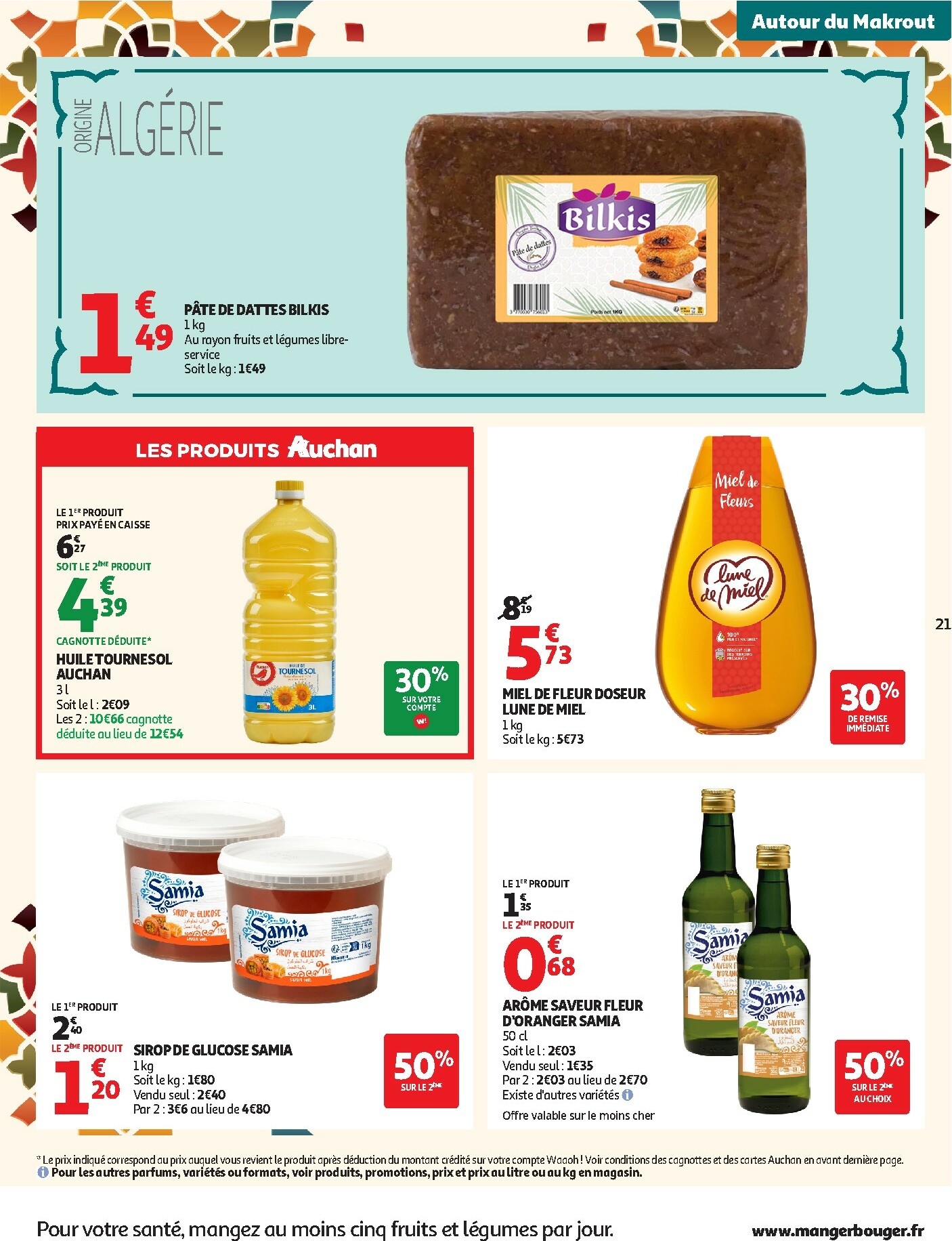 auchan - Catalogue Auchan - Promos Ramadan valable du 03/02/2026 au 01/03/2026 - page: 21