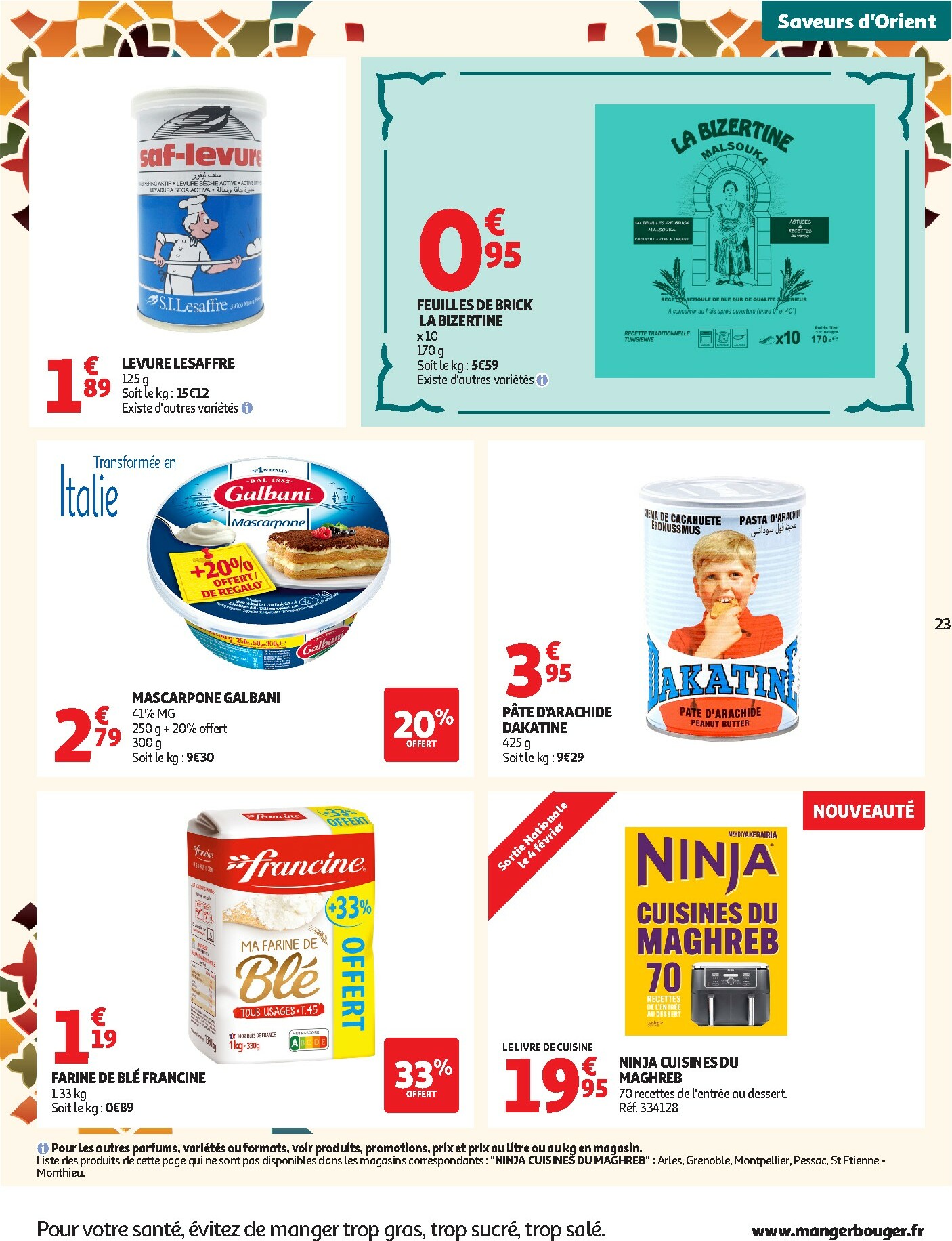 auchan - Catalogue Auchan - Promos Ramadan valable du 03/02/2026 au 01/03/2026 - page: 23