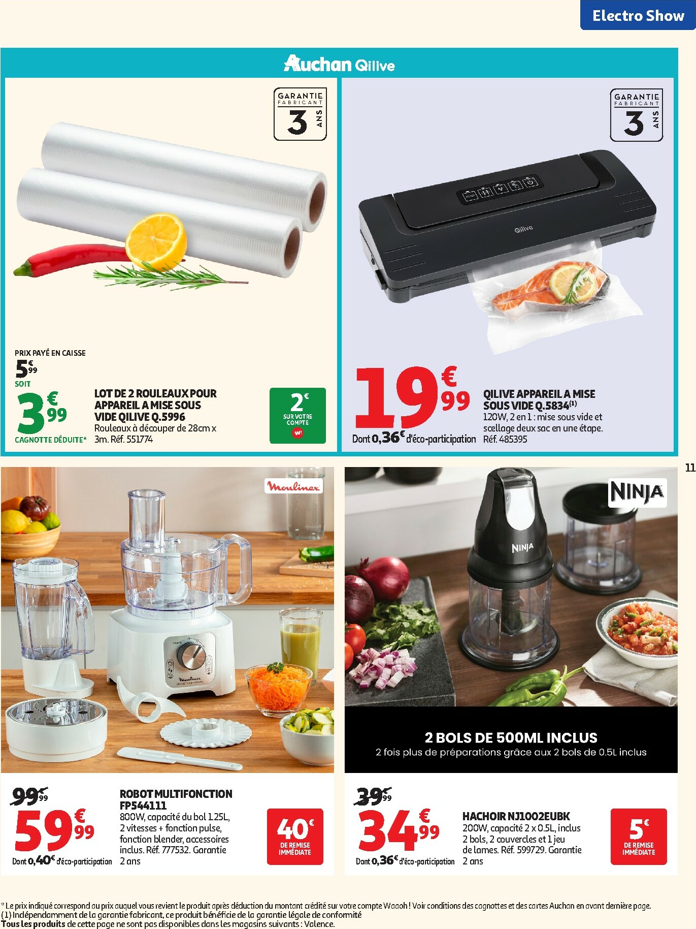 auchan - Catalogue Auchan - ElectroShow hypermarchés valable du 03/02/2026 au 15/02/2026 - page: 11