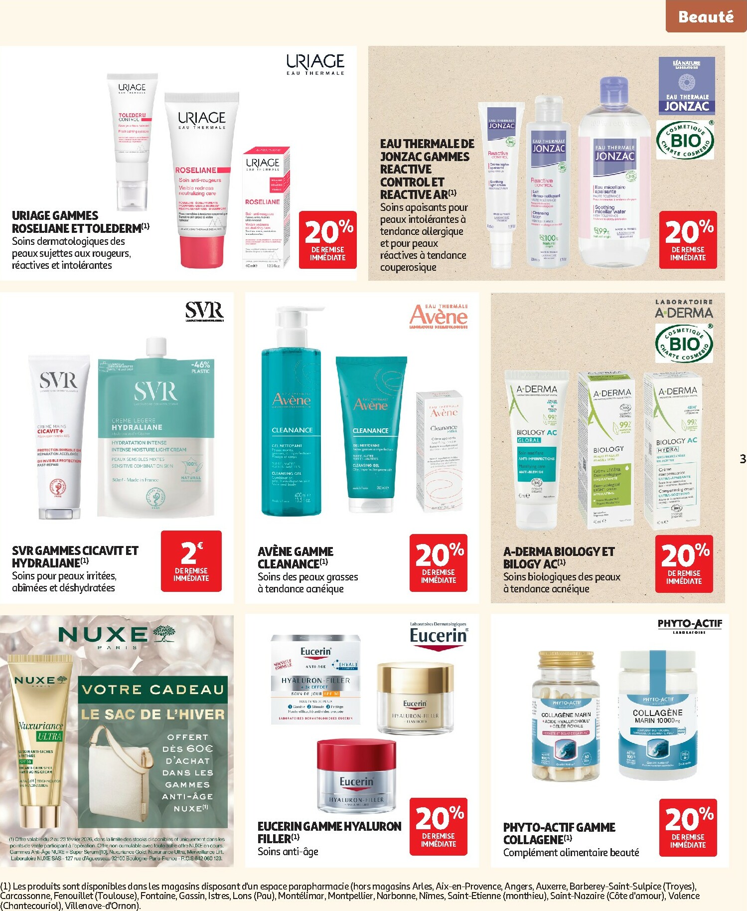 auchan - Catalogue Auchan - Le bien être à prix doux valable du 03/02/2026 au 22/02/2026 - page: 3