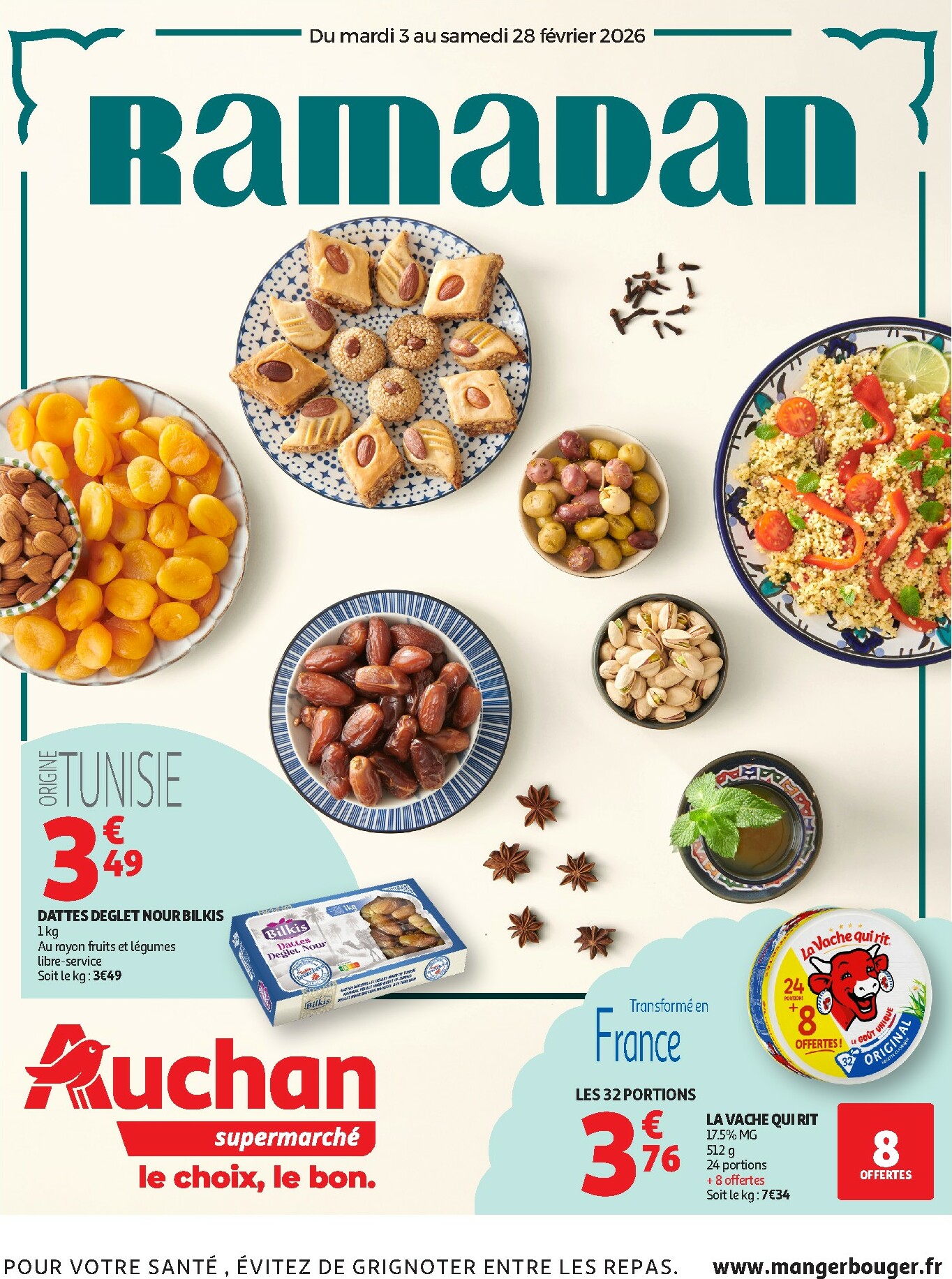 auchan - Catalogue Auchan - Promos Ramadan supers valable du 03/02/2026 au 28/02/2026