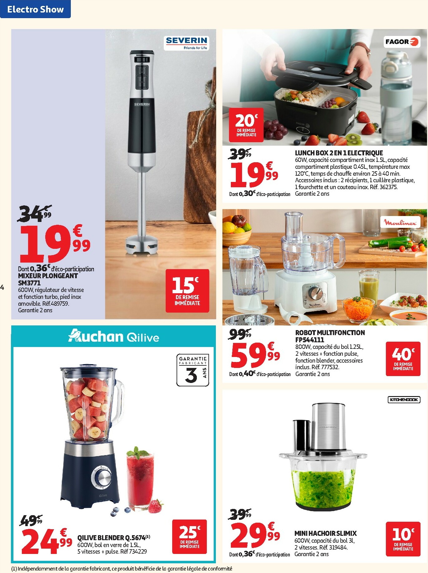 auchan - Catalogue Auchan - ElectroShow supermarchés valable du 03/02/2026 au 14/02/2026 - page: 4