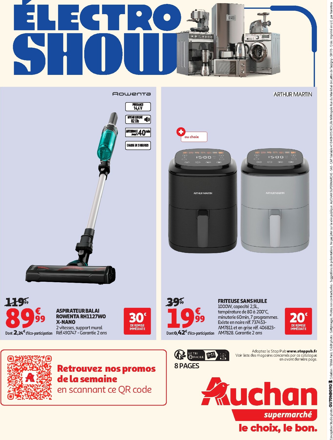 auchan - Catalogue Auchan - ElectroShow supermarchés valable du 03/02/2026 au 14/02/2026 - page: 8