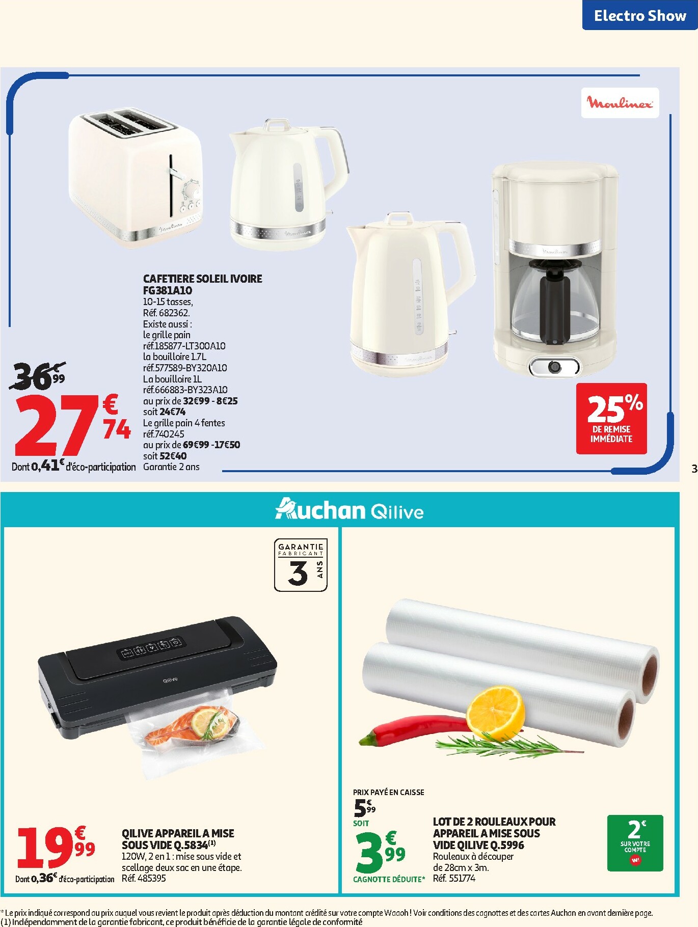 auchan - Catalogue Auchan - ElectroShow supermarchés valable du 03/02/2026 au 14/02/2026 - page: 3