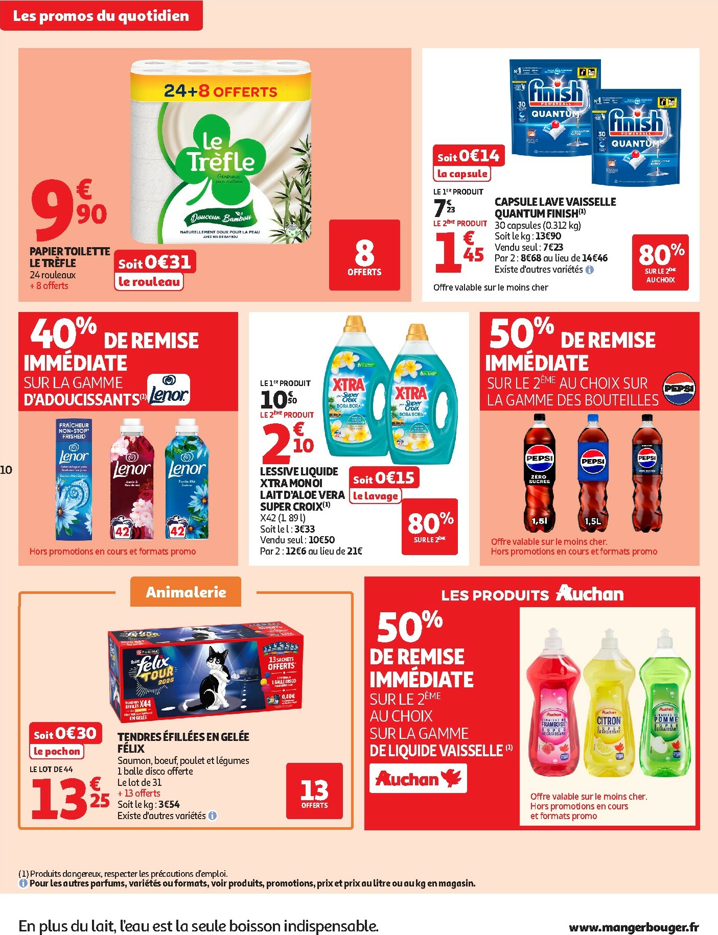 auchan - Catalogue Auchan - Offres du moment supers valable du 03/02/2026 au 07/02/2026 - page: 10