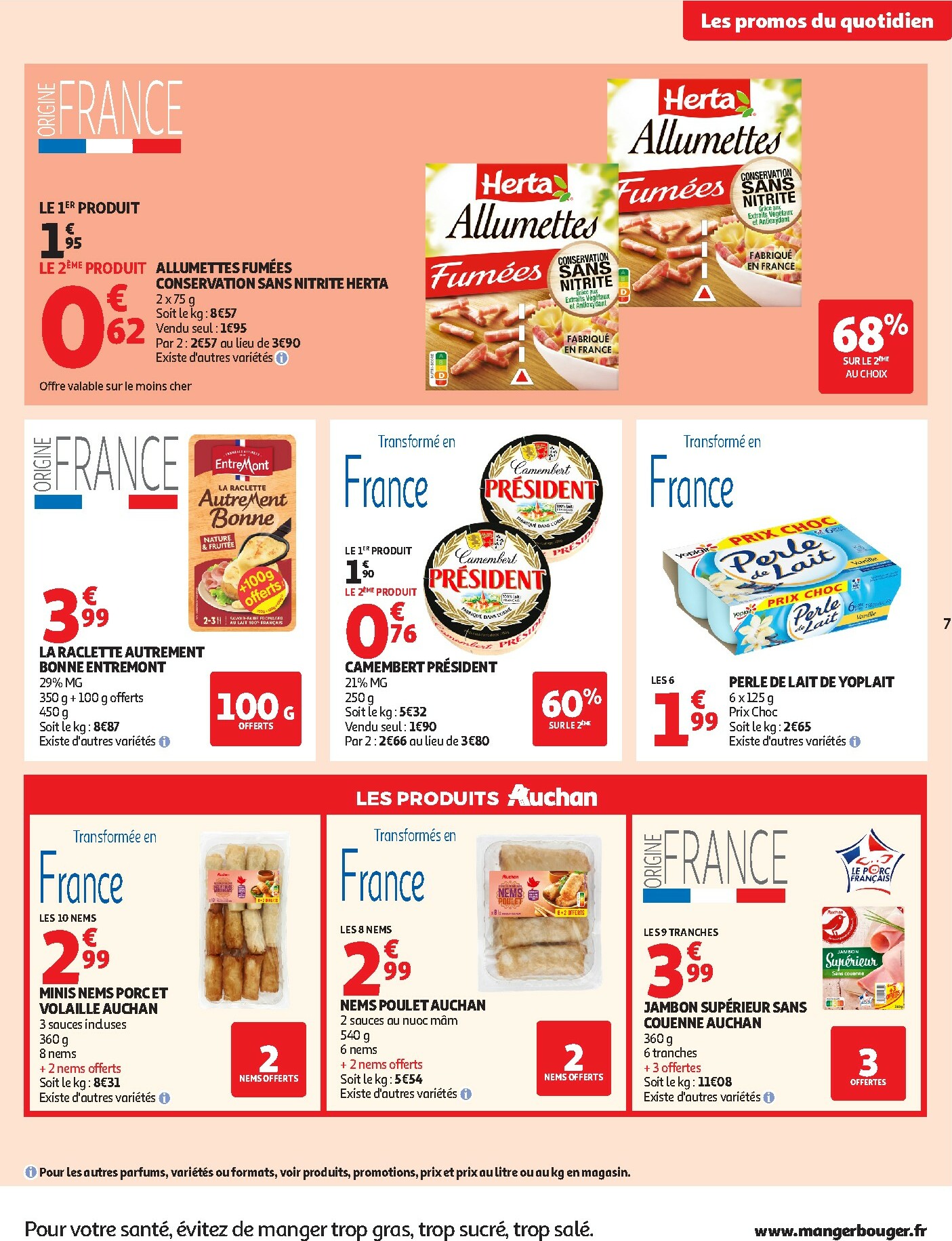 auchan - Catalogue Auchan - Offres du moment supers valable du 03/02/2026 au 07/02/2026 - page: 7