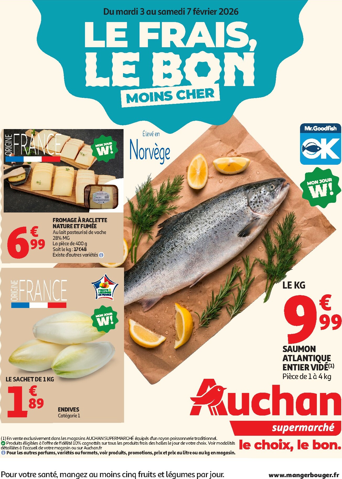 auchan - Catalogue Auchan - Offres du moment supers valable du 03/02/2026 au 07/02/2026