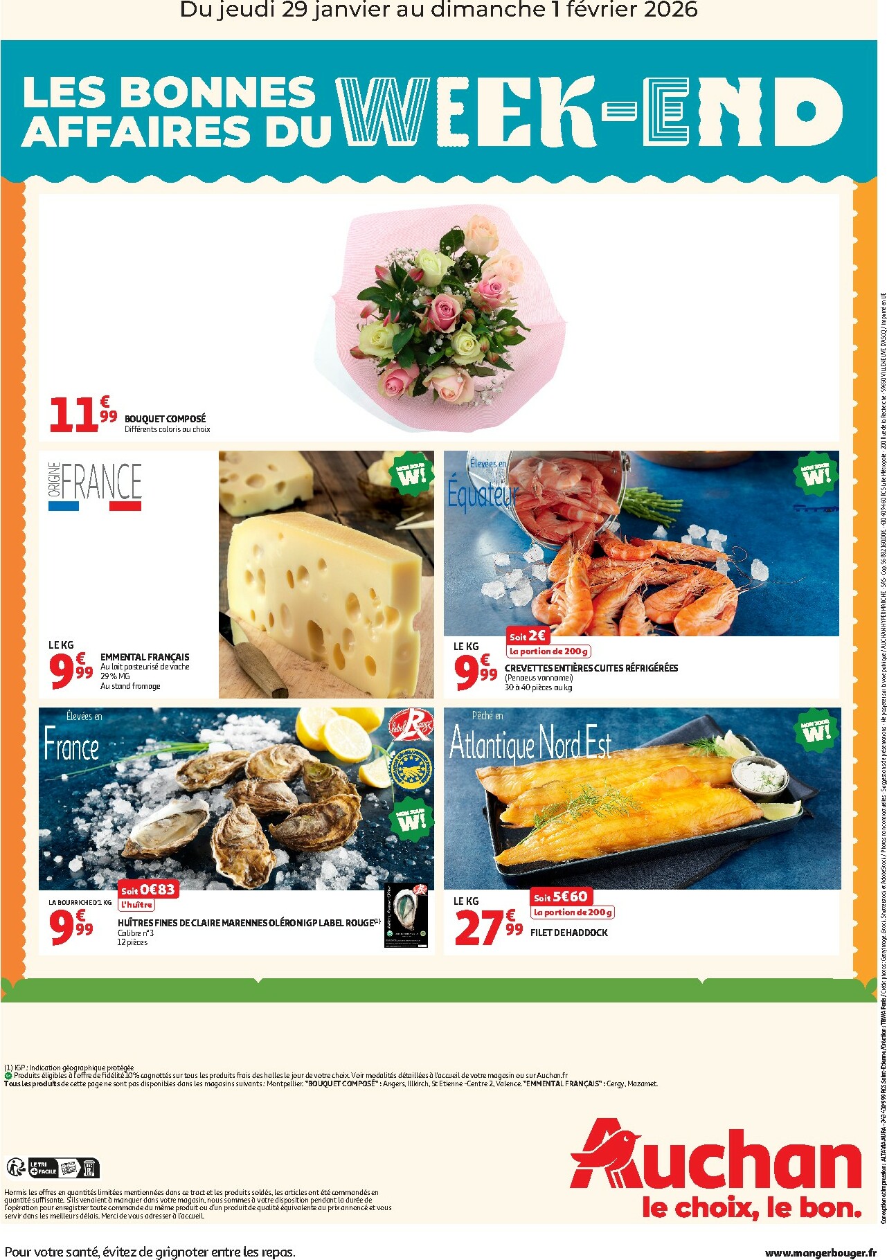 auchan - Catalogue Auchan - Les bons plans du week-end dans votre hyper valable du 29/01/2026 au 01/02/2026 - page: 2