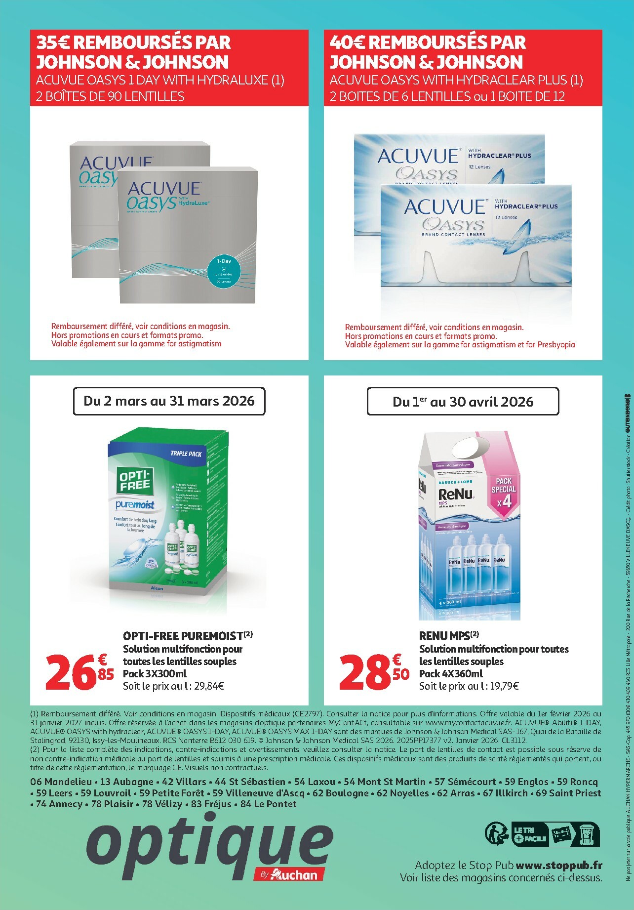 auchan - Catalogue Auchan - Promos optique valable du 02/03/2025 au 30/04/2026 - page: 4