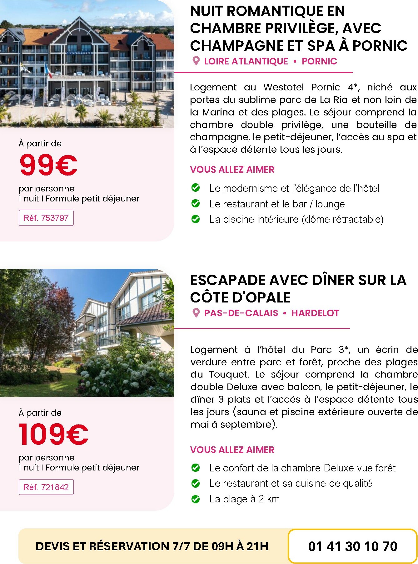 auchan - Catalogue Auchan - Séjours St-Valentin valable du 01/02/2026 au 28/02/2026 - page: 5