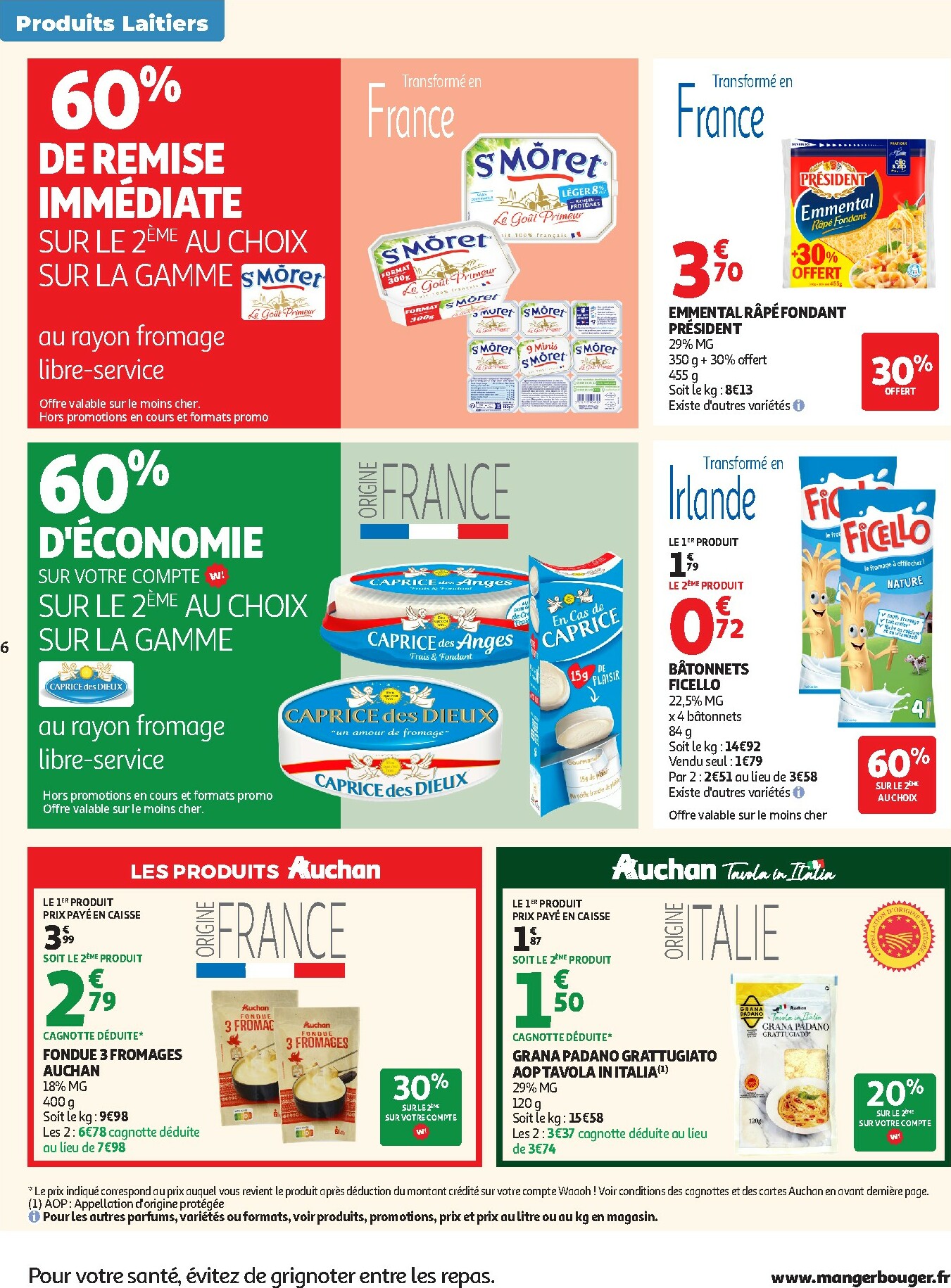 auchan - Catalogue Auchan - Produits laitiers valable du 17/02/2026 au 01/03/2026 - page: 6