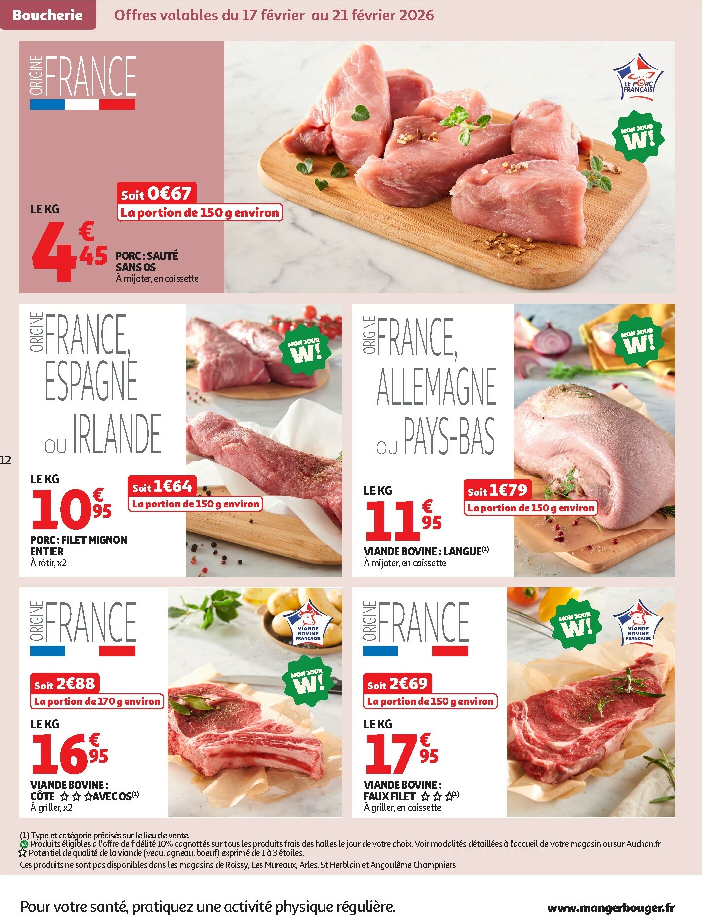 auchan - Catalogue Auchan - Produits laitiers valable du 17/02/2026 au 01/03/2026 - page: 12
