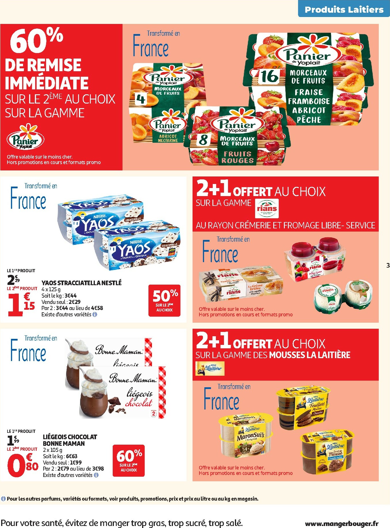 auchan - Catalogue Auchan - Produits laitiers valable du 17/02/2026 au 01/03/2026 - page: 3