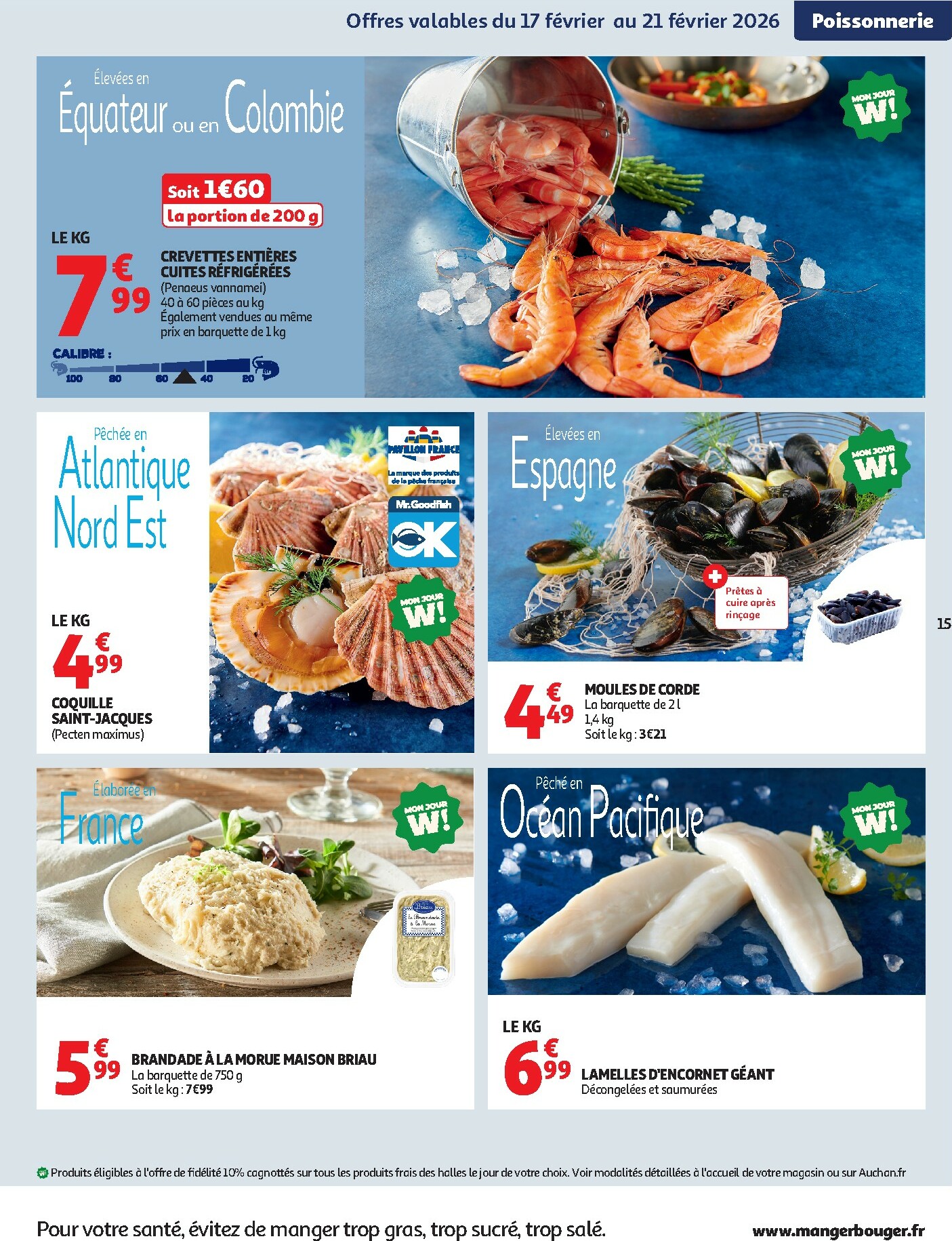 auchan - Catalogue Auchan - Produits laitiers valable du 17/02/2026 au 01/03/2026 - page: 15
