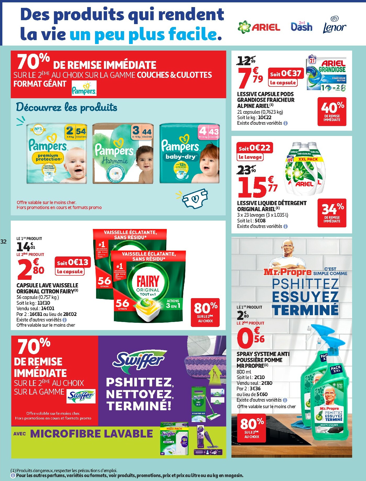 auchan - Catalogue Auchan - Produits laitiers valable du 17/02/2026 au 01/03/2026 - page: 32
