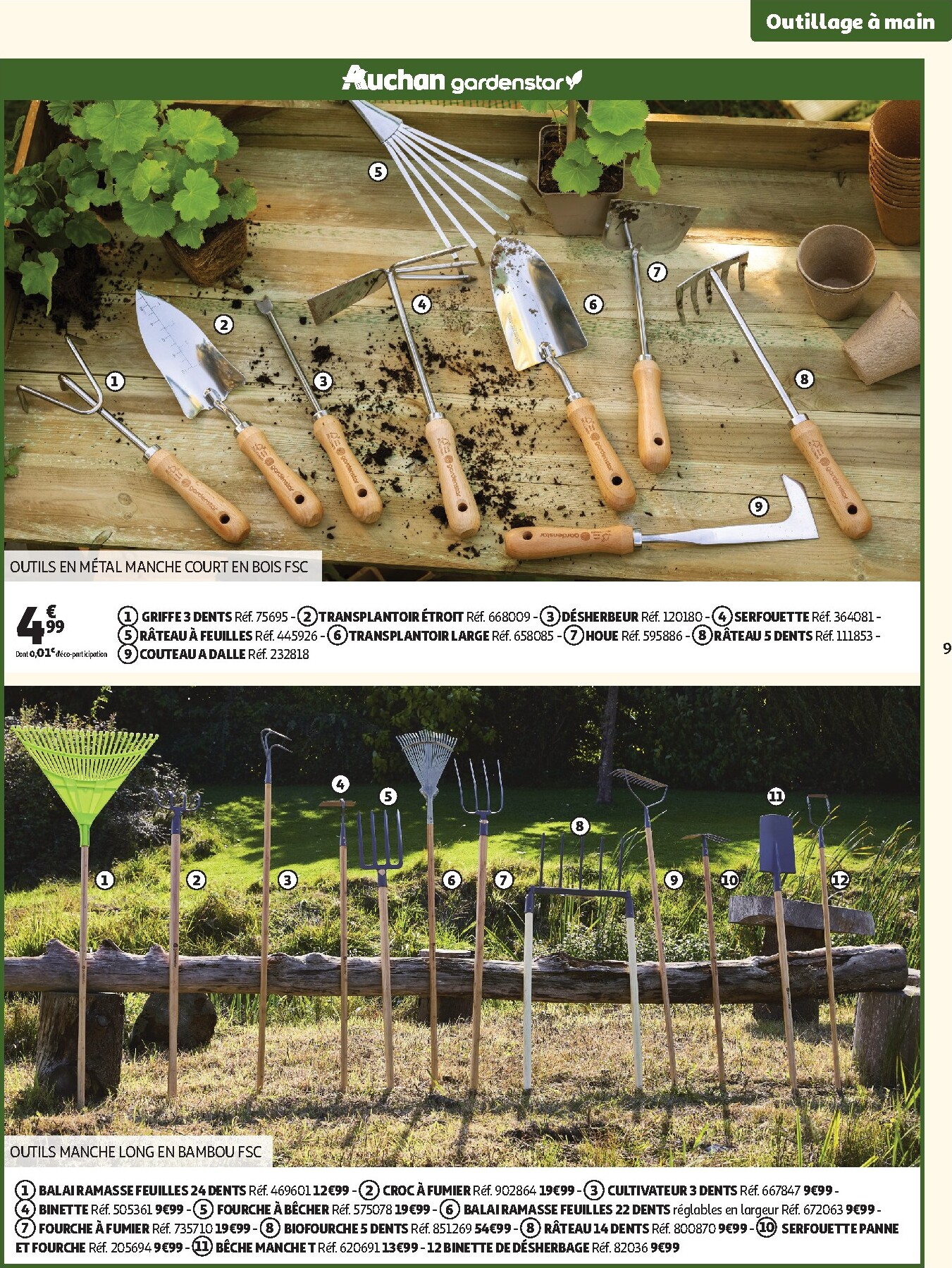 auchan - Catalogue Auchan - Jardinage, meubles jardin valable du 03/03/2026 au 14/06/2026 - page: 9