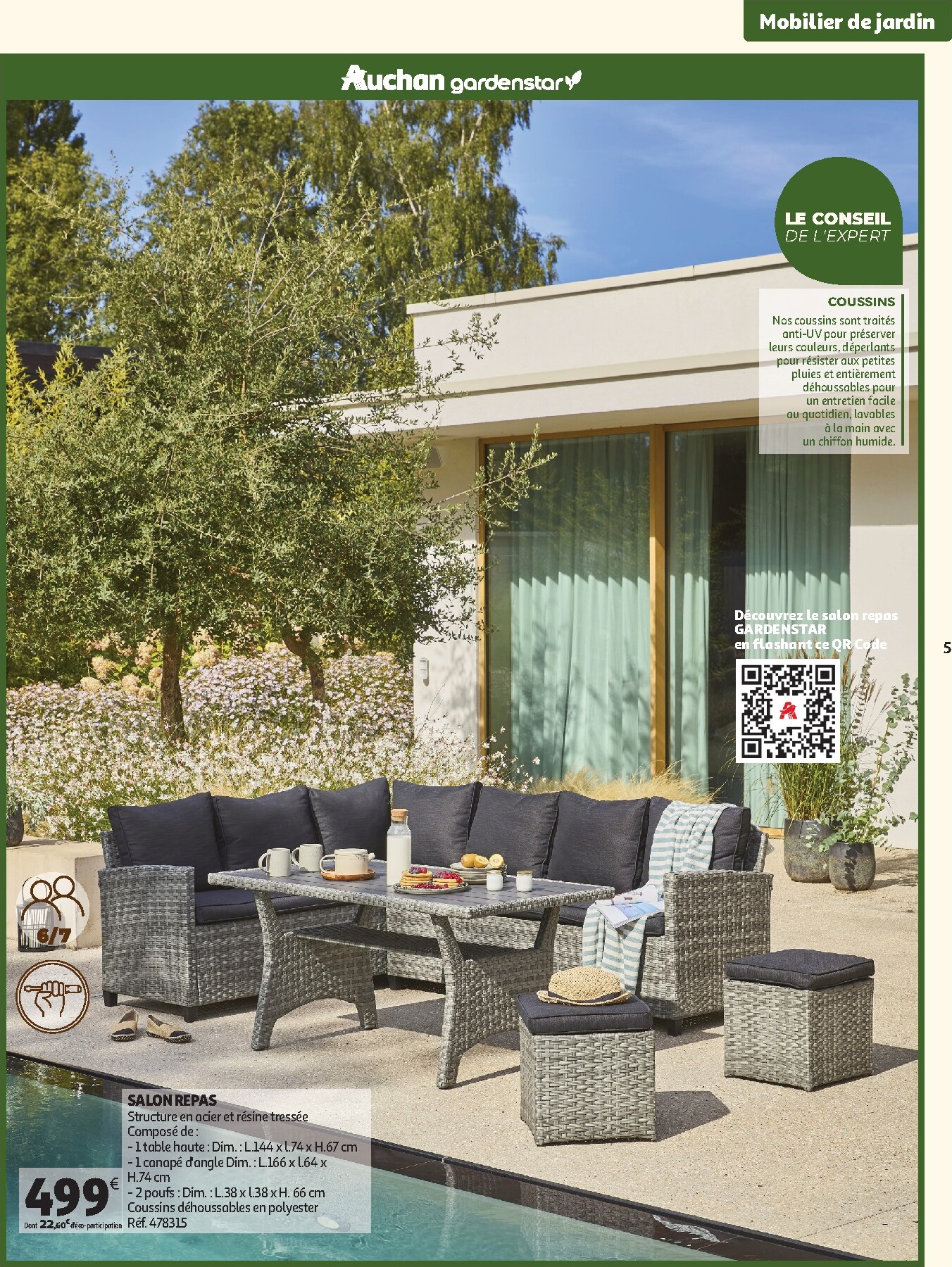 auchan - Catalogue Auchan - Jardinage, meubles jardin valable du 03/03/2026 au 14/06/2026 - page: 5